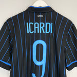 Shop 2014/15 INTER MILAN ICARDI #9 HOME SHIRT (M) NIKE, classic football shirts, vintage football shirts & retro soccer jerseys at Cult Kits