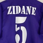 Shop 2001/02 REAL MADRID ZIDANE #5 *CENTENARY* THIRD SHIRT (L) ADIDAS, classic football shirts, vintage football shirts & retro soccer jerseys at Cult Kits