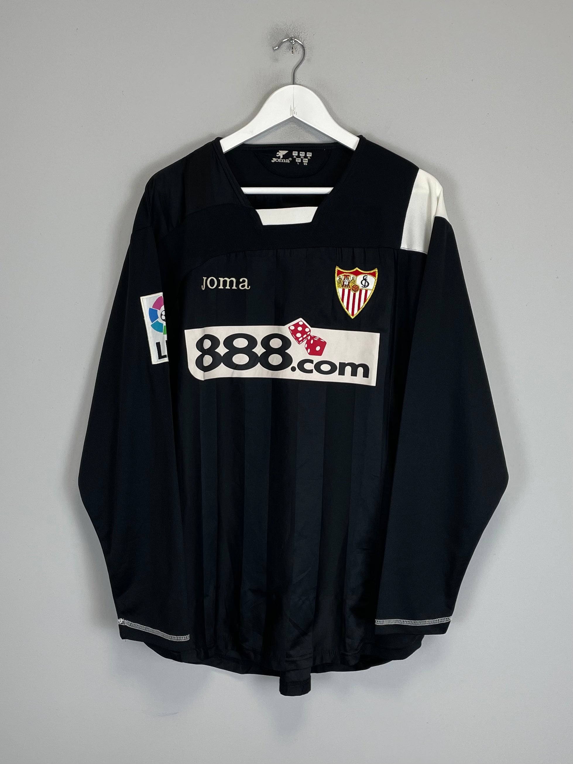 Shop 2007/08 SEVILLA GK SHIRT (L) JOMA, classic football shirts, vintage football shirts & retro soccer jerseys at Cult Kits