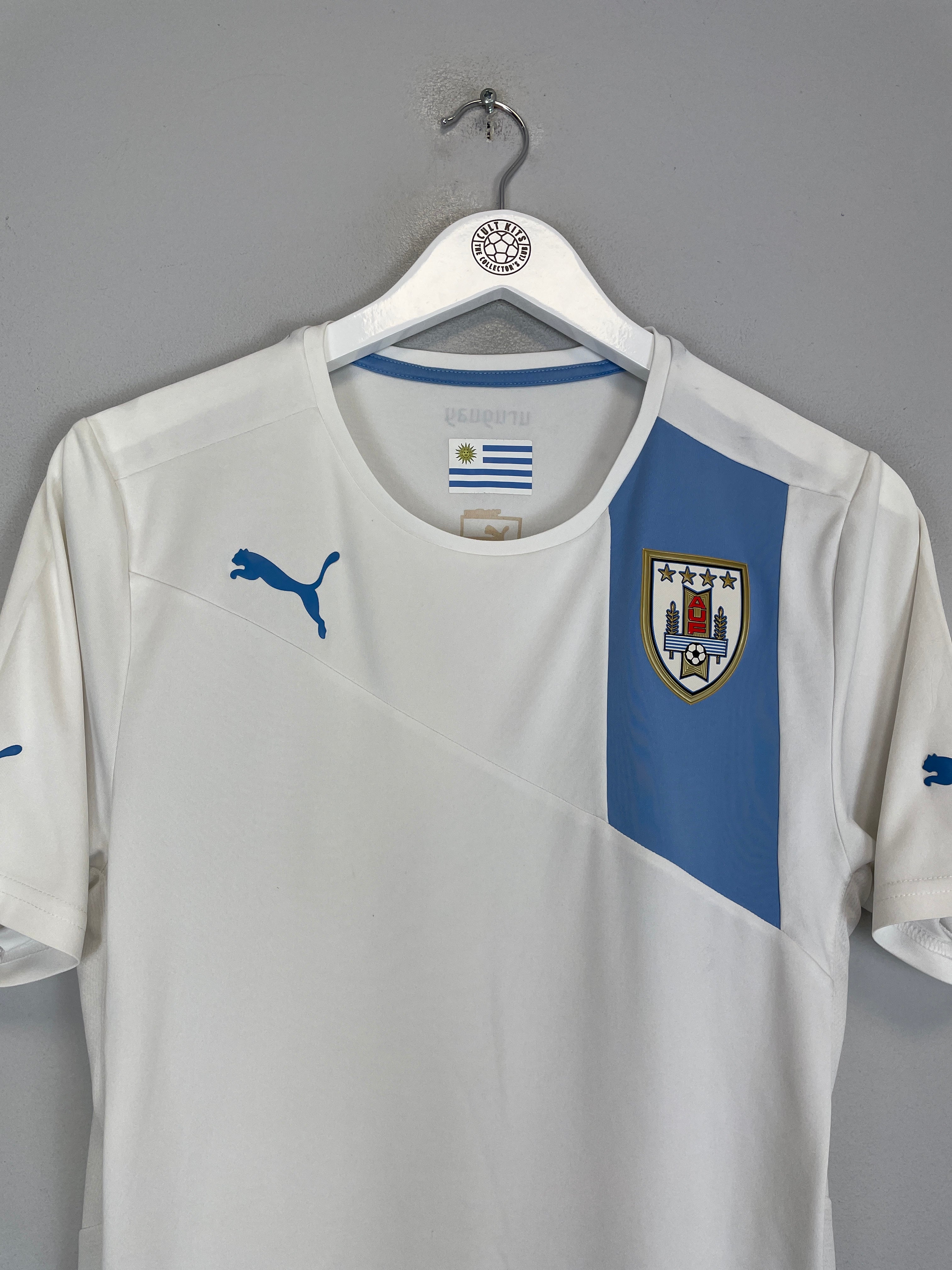 Shop 2012/13 URUGUAY AWAY SHIRT (M) PUMA, classic football shirts, vintage football shirts & retro soccer jerseys at Cult Kits