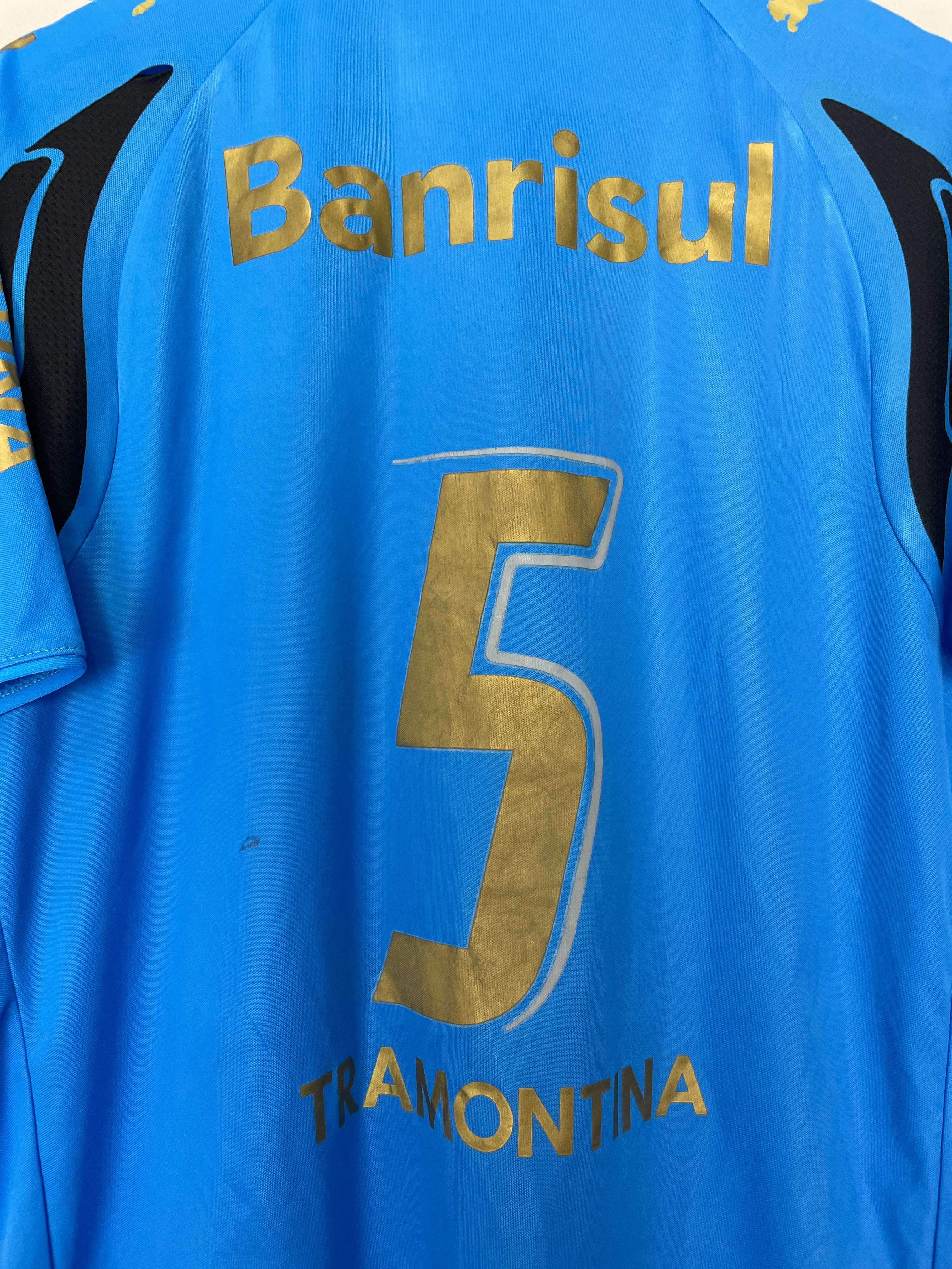 Shop 2007/08 GREMIO #5 HOME SHIRT (XL) PUMA, classic football shirts, vintage football shirts & retro soccer jerseys at Cult Kits
