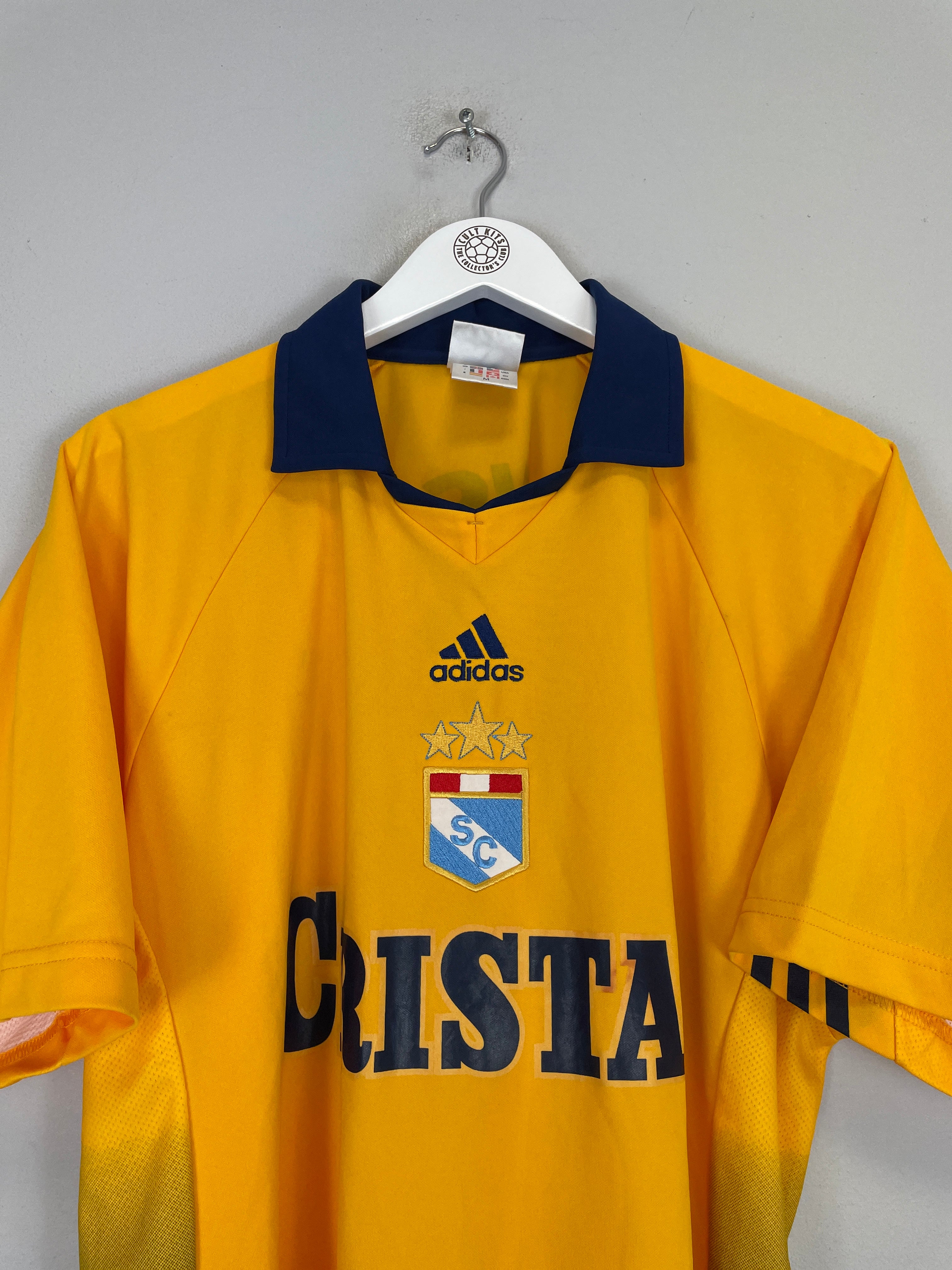 Shop 2003 SPORTING CRISTAL AWAY SHIRT (M) ADIDAS, classic football shirts, vintage football shirts & retro soccer jerseys at Cult Kits