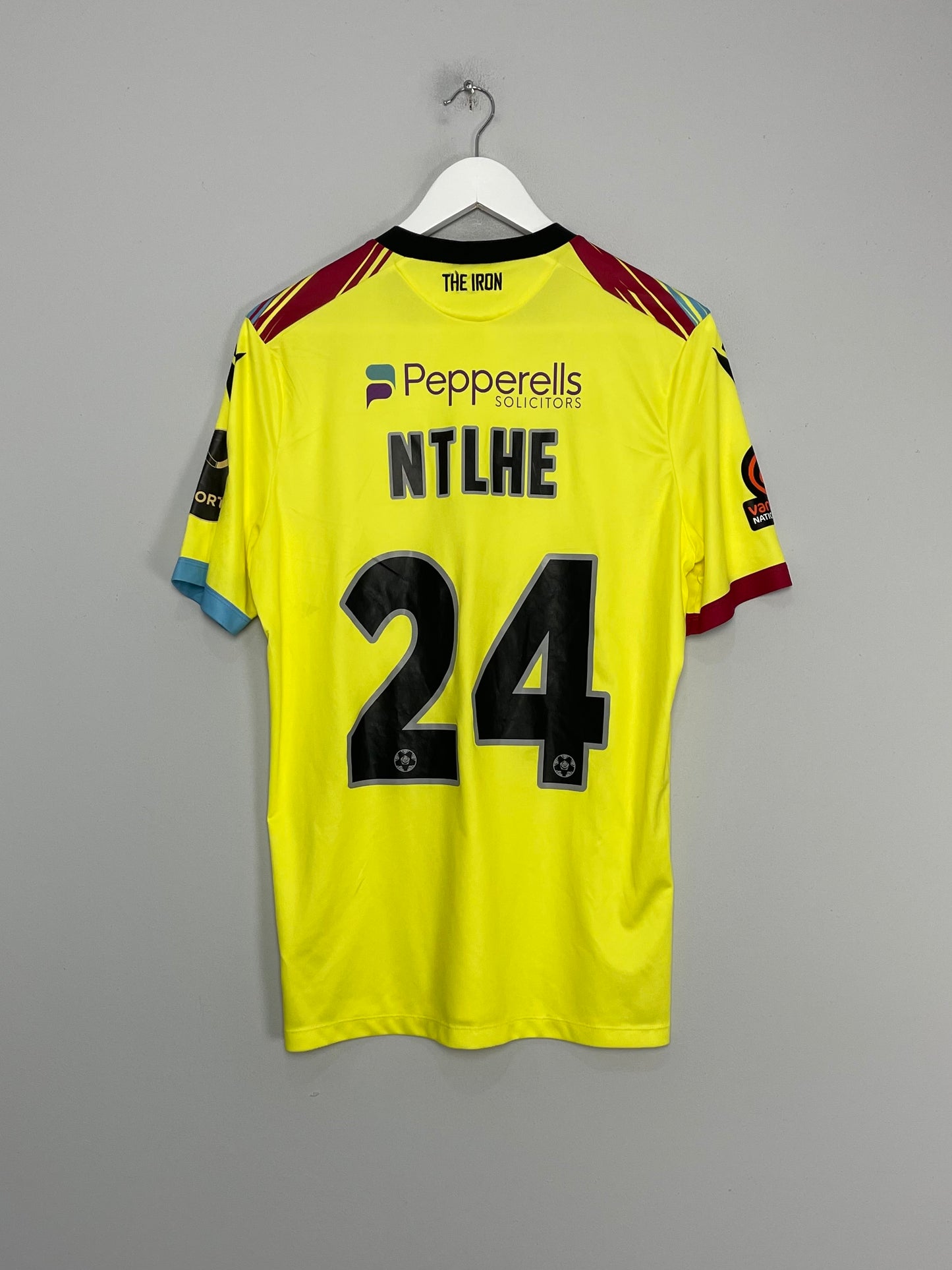 2022/23 SCUNTHORPE UNITED NTHLE #24 AWAY SHIRT (L) MACRON