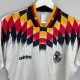 Shop 1994/96 GERMANY HOME SHIRT (S) ADIDAS, classic football shirts, vintage football shirts & retro soccer jerseys at Cult Kits