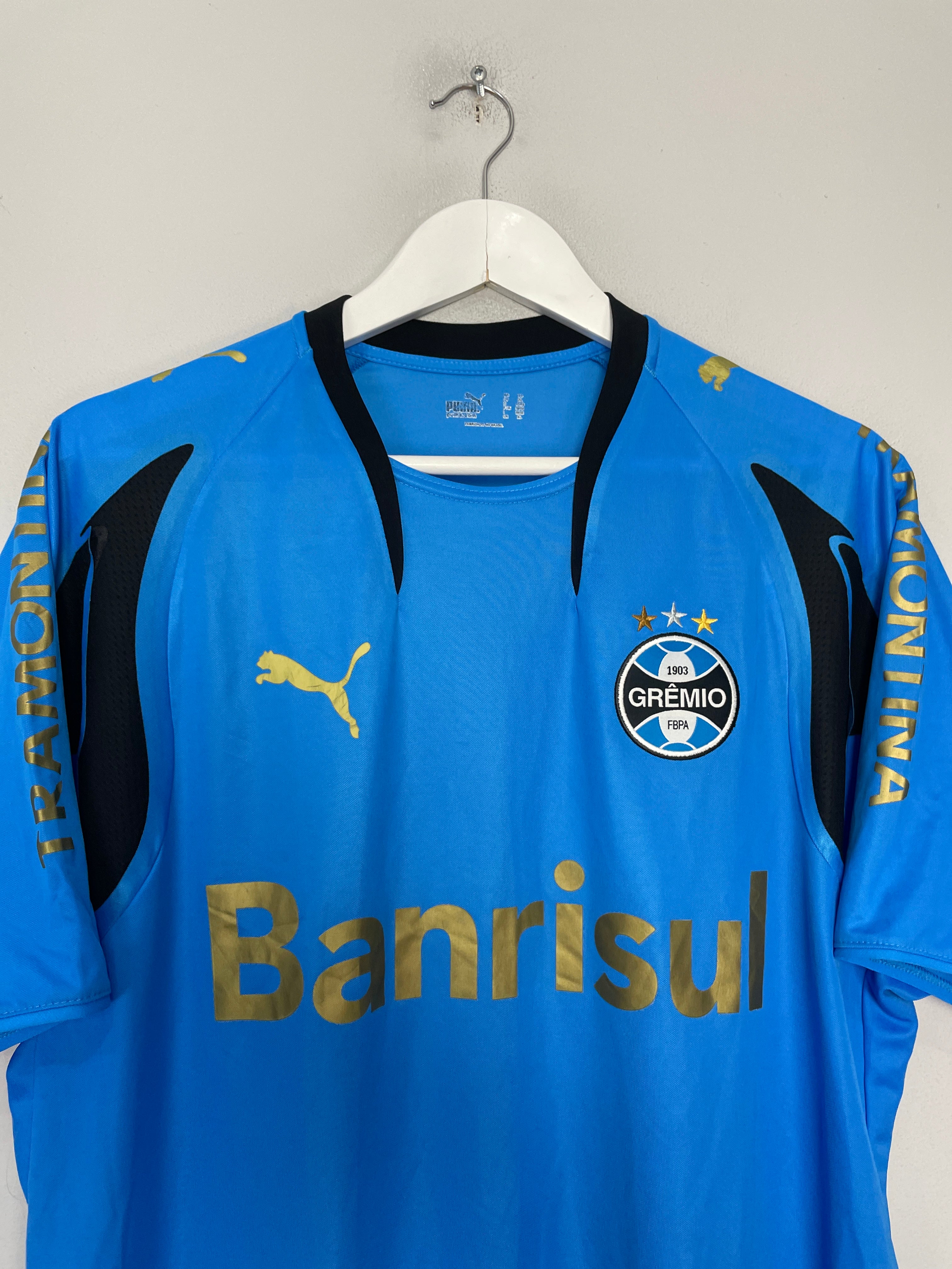 Shop 2007/08 GREMIO #5 HOME SHIRT (XL) PUMA, classic football shirts, vintage football shirts & retro soccer jerseys at Cult Kits