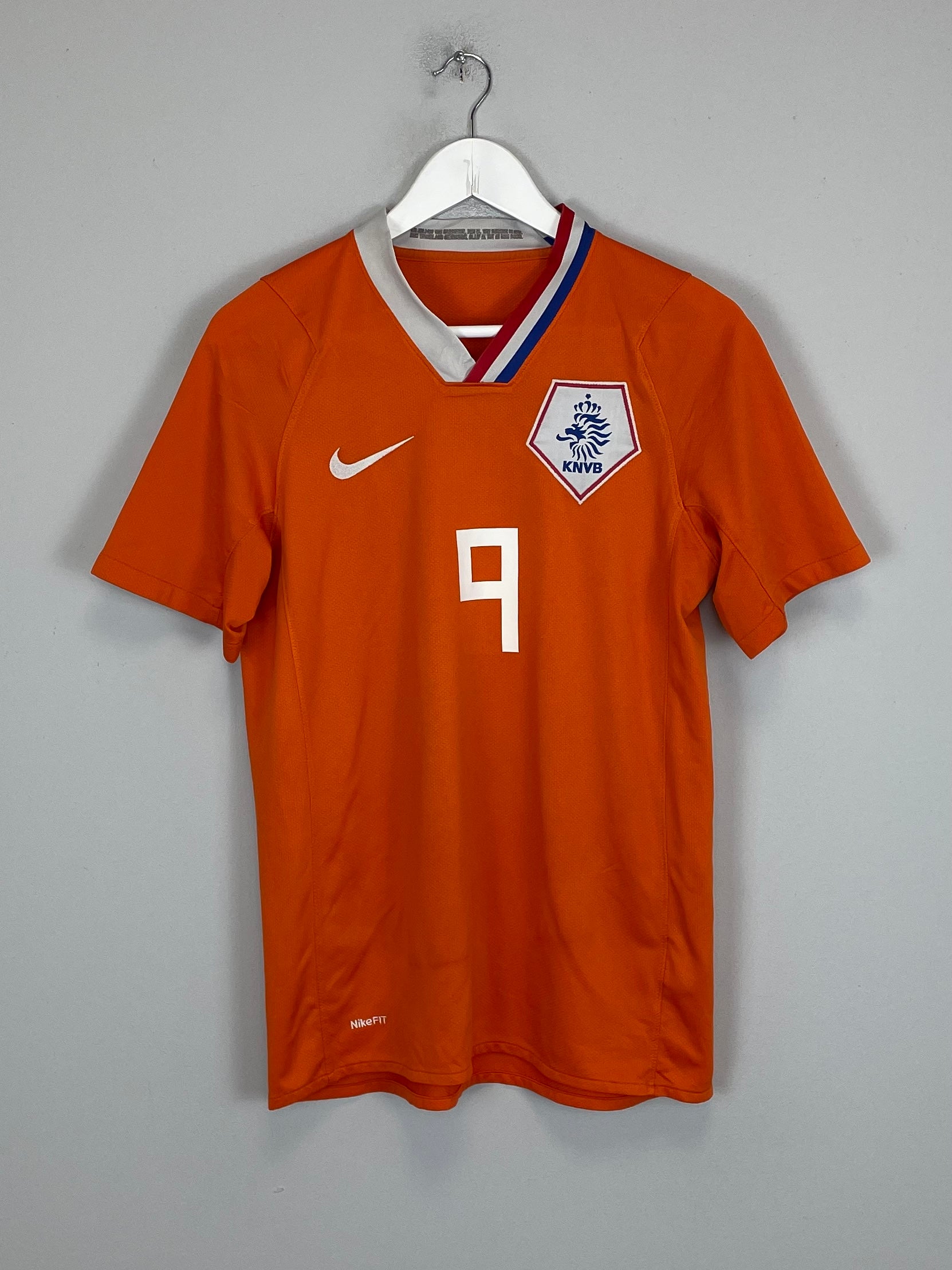 Shop 2008/10 NETHERLANDS V.NISTELROOY #9 HOME SHIRT (S) NIKE, classic football shirts, vintage football shirts & retro soccer jerseys at Cult Kits