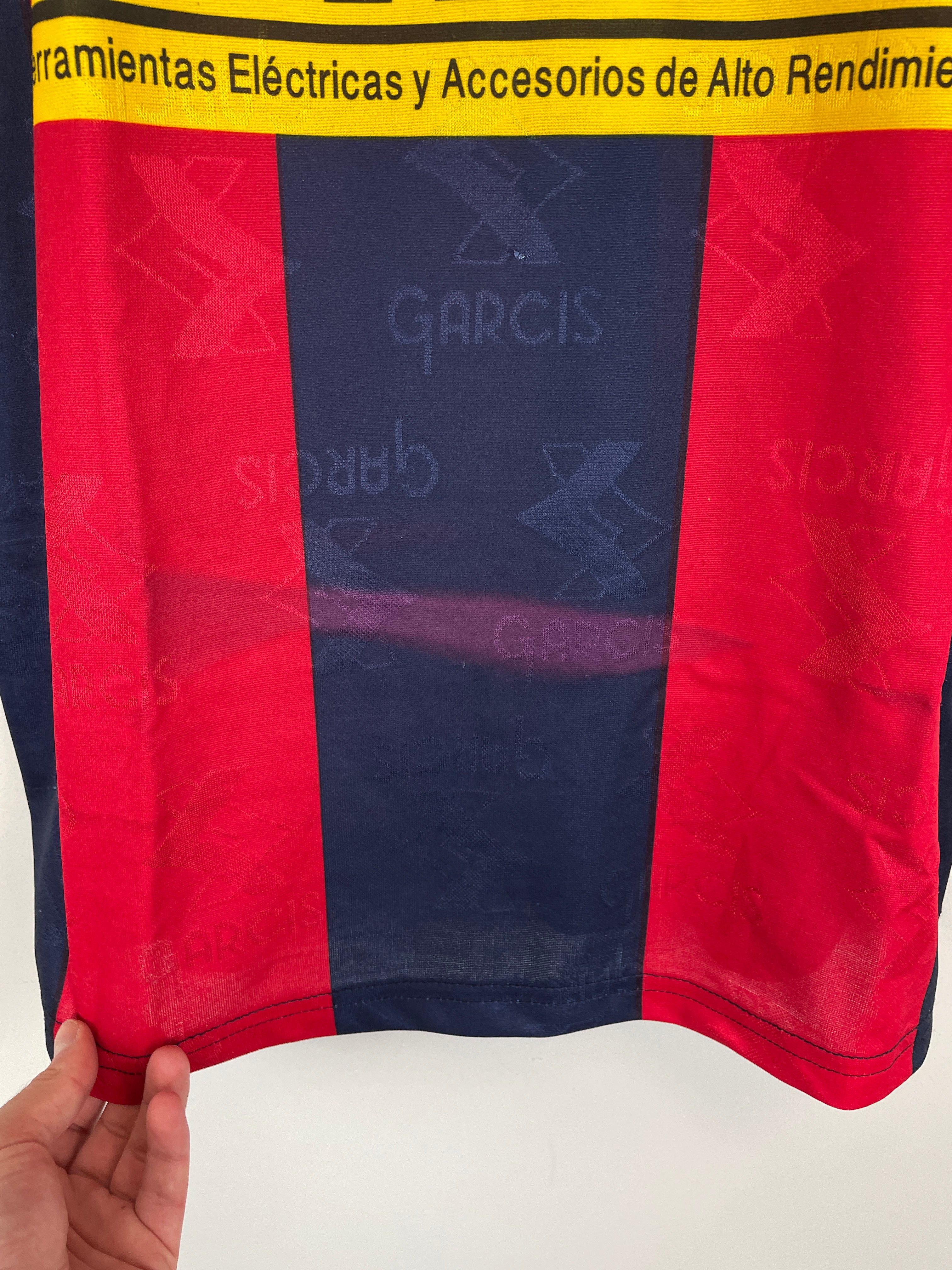 Shop 1997/98 ATLANTE #9 HOME SHIRT (XL) GARCIS, classic football shirts, vintage football shirts & retro soccer jerseys at Cult Kits