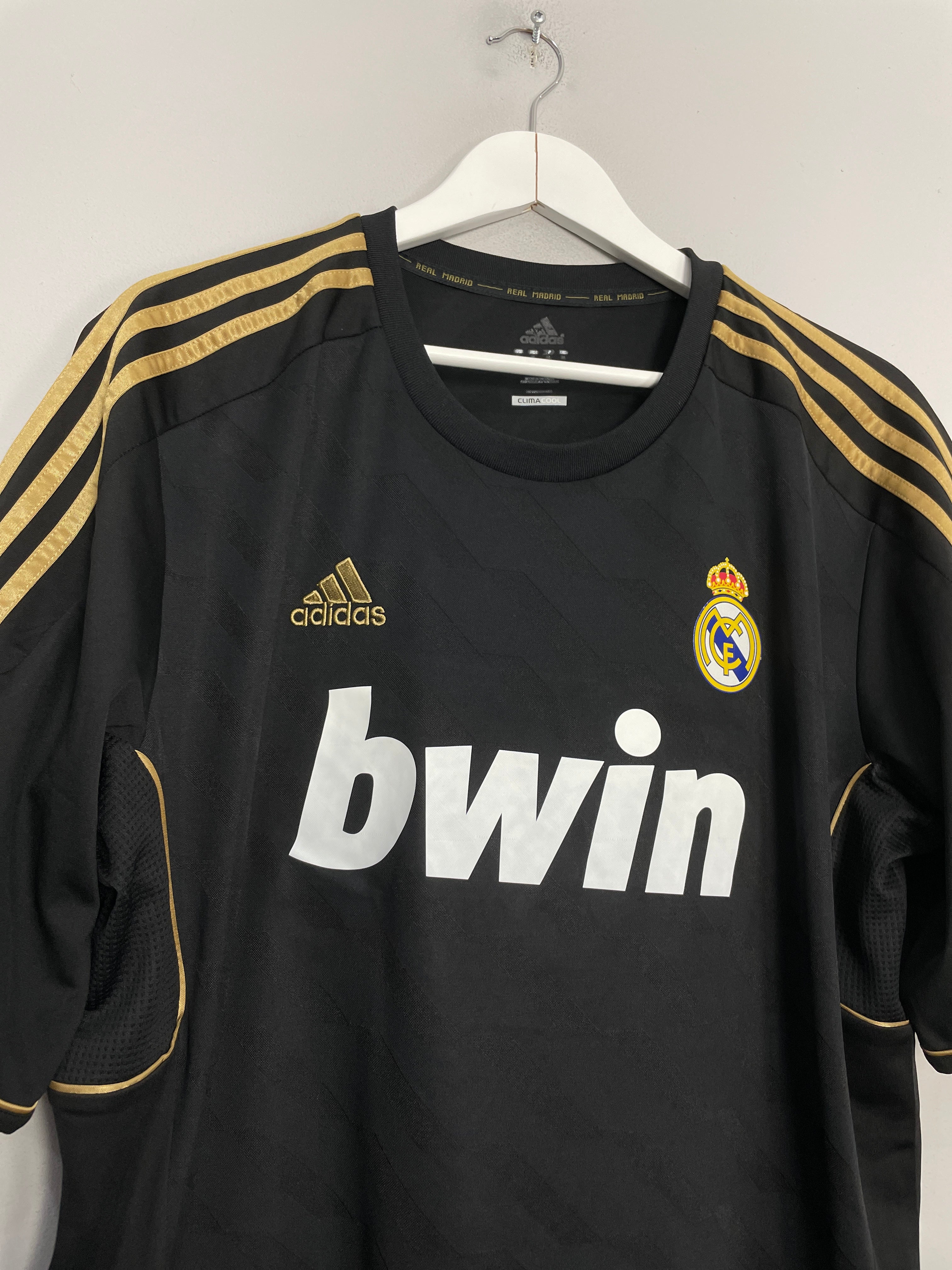 Shop 2011/12 REAL MADRID RONALDO #7 AWAY SHIRT (XL) ADIDAS, classic football shirts, vintage football shirts & retro soccer jerseys at Cult Kits