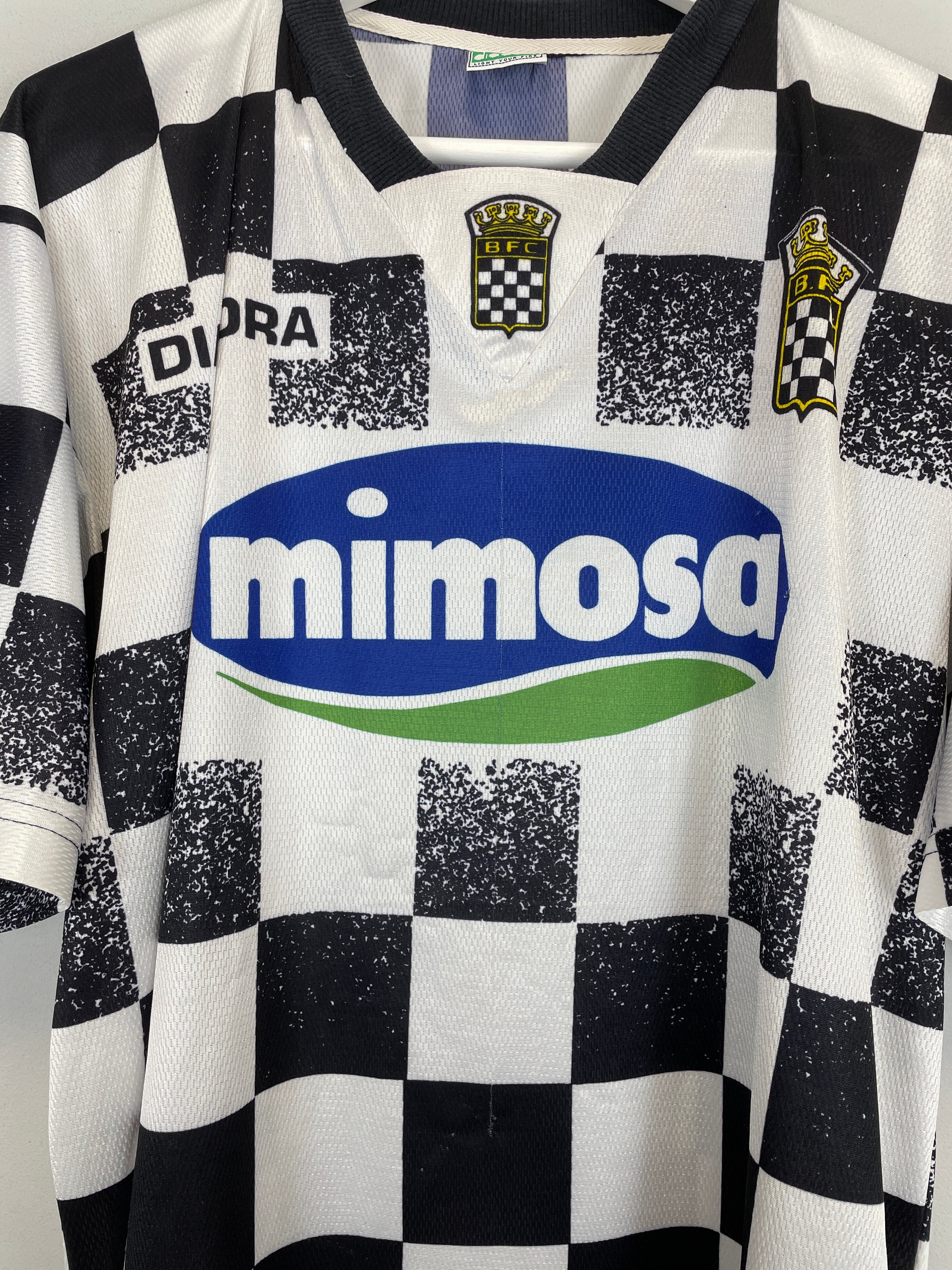 Shop 1994/96 BOAVISTA HOME SHIRT (L) DIADORA, classic football shirts, vintage football shirts & retro soccer jerseys at Cult Kits