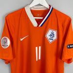 Shop 2008/10 NETHERLANDS ROBBEN #11 HOME SHIRT (XL) NIKE, classic football shirts, vintage football shirts & retro soccer jerseys at Cult Kits