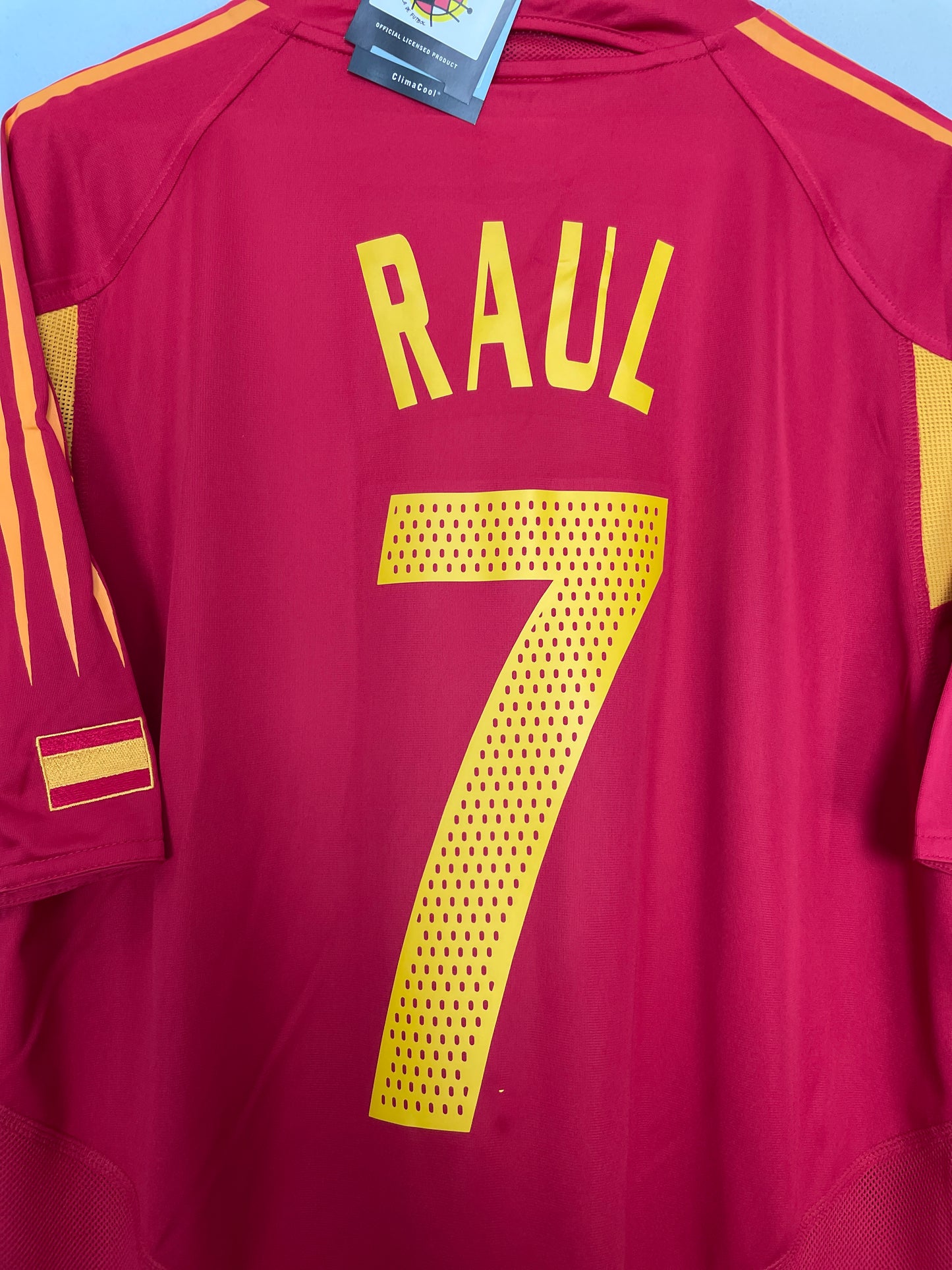 2004/06 SPAIN RAUL #20 *BNWT* HOME SHIRT (L) ADIDAS