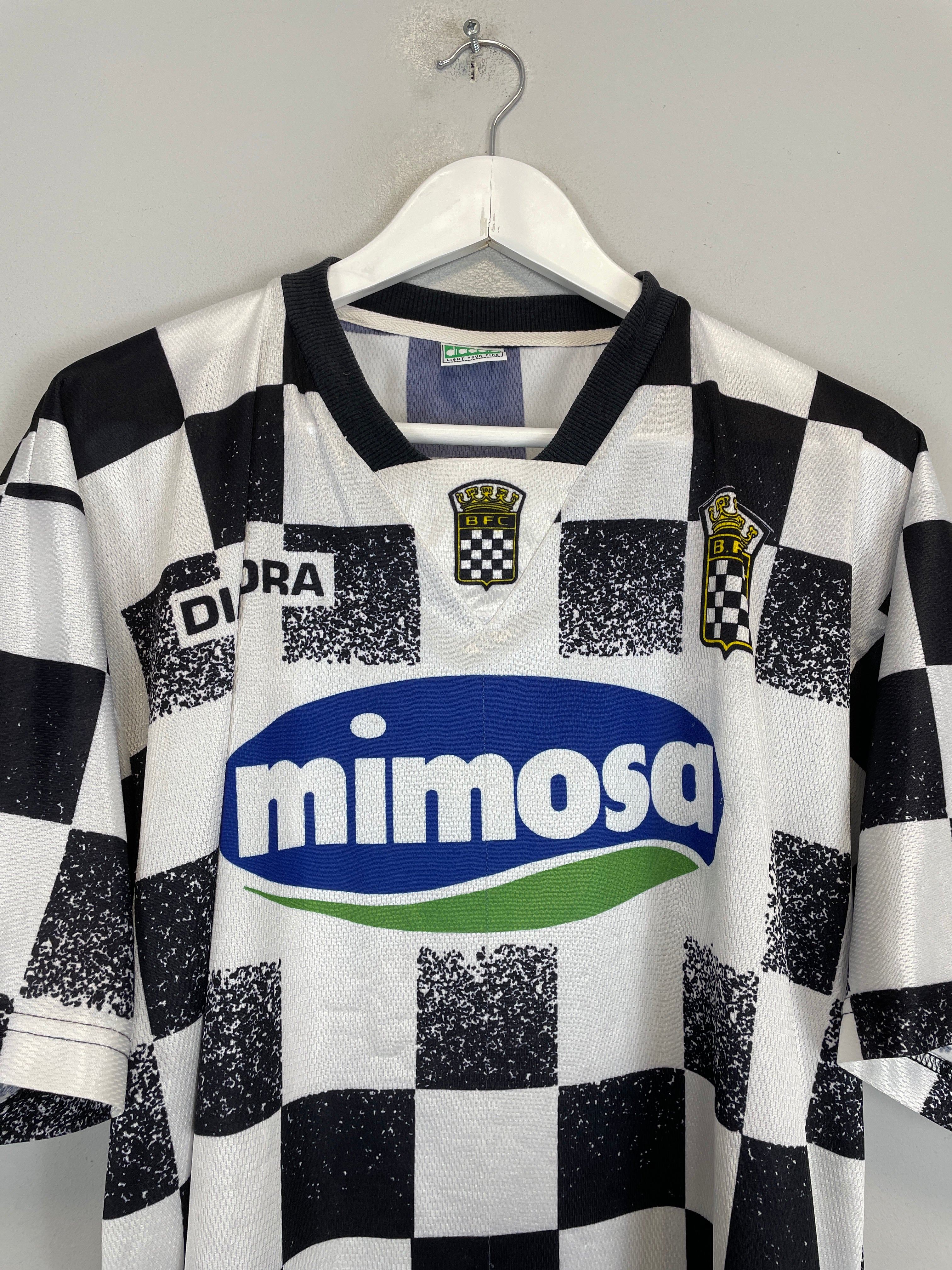 Shop 1994/96 BOAVISTA HOME SHIRT (L) DIADORA, classic football shirts, vintage football shirts & retro soccer jerseys at Cult Kits