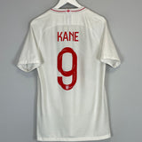 Shop 2018 ENGLAND KANE #9 HOME SHIRT (M) NIKE, classic football shirts, vintage football shirts & retro soccer jerseys at Cult Kits