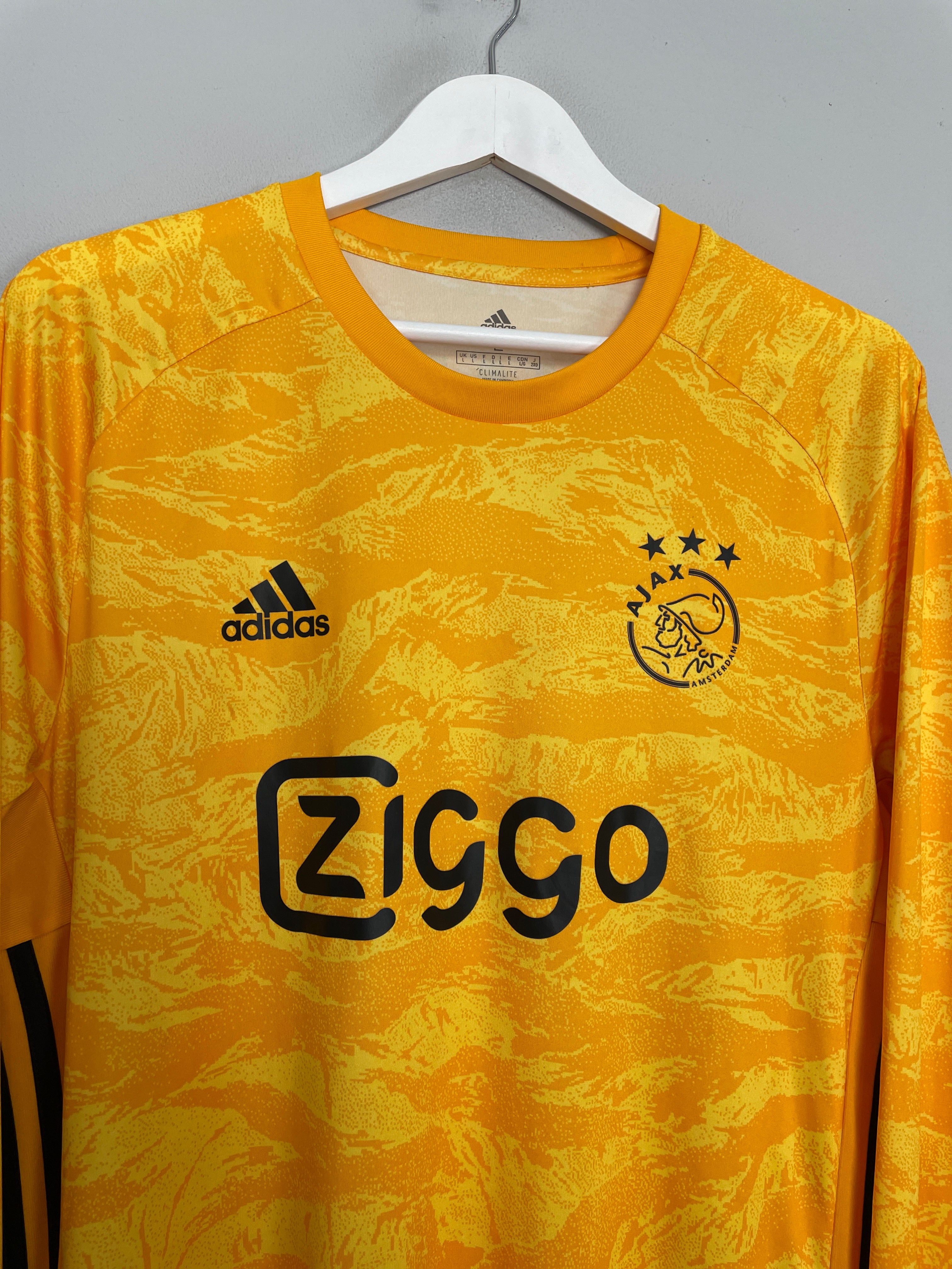 Shop 2019/20 AJAX ONANA #24 GK SHIRT (L) ADIDAS, classic football shirts, vintage football shirts & retro soccer jerseys at Cult Kits