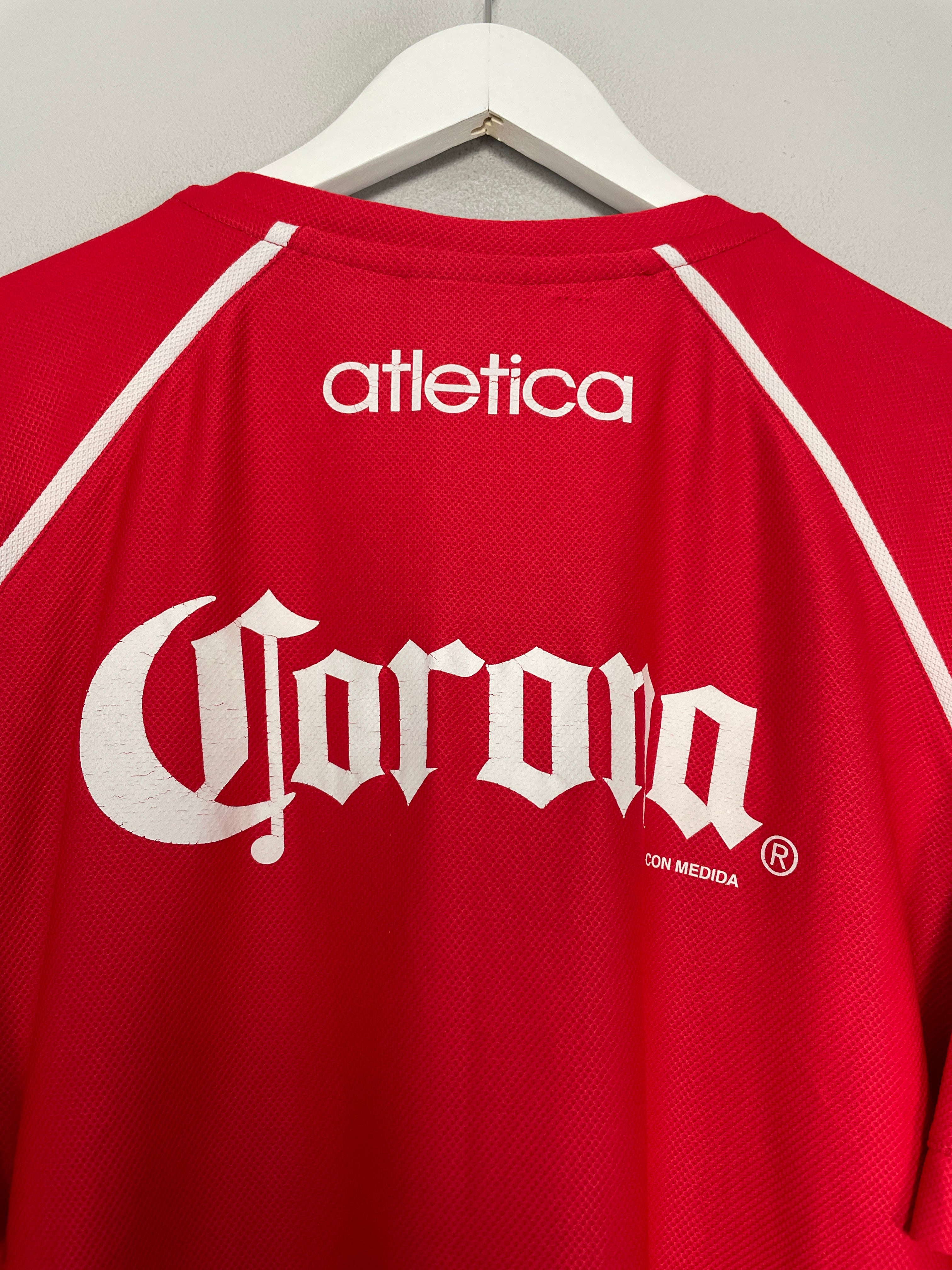 Shop 2006/07 TOLUCA HOME SHIRT (XL) ATLETICA, classic football shirts, vintage football shirts & retro soccer jerseys at Cult Kits