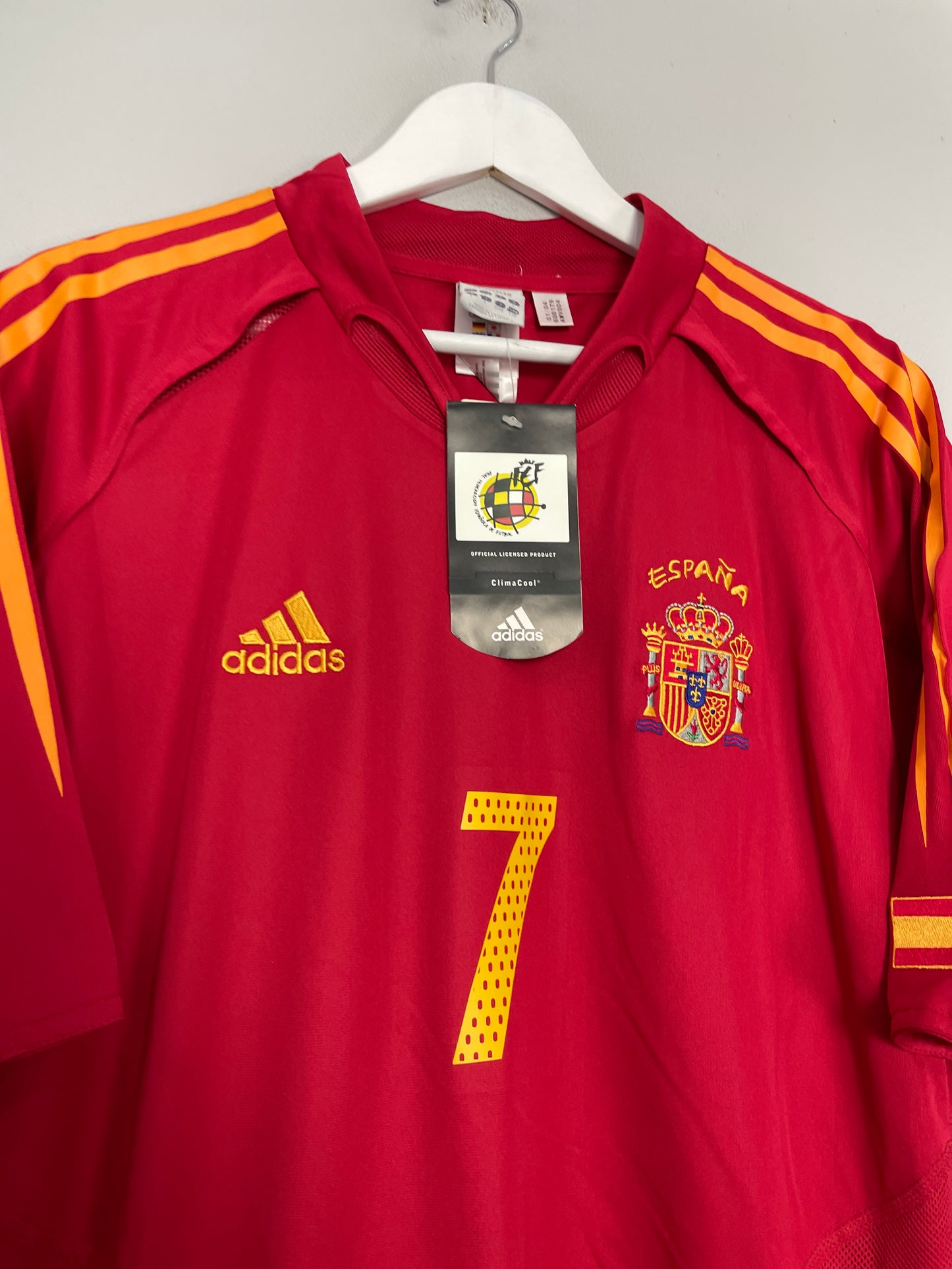 2004/06 SPAIN RAUL #20 *BNWT* HOME SHIRT (L) ADIDAS