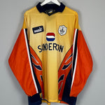 Shop 1997/98 SHEFFIELD WEDNESDAY PRESSMAN #1 *BNWT* GK SHIRT (XL) PUMA, classic football shirts, vintage football shirts & retro soccer jerseys at Cult Kits