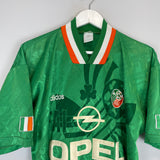 Shop 1994 IRELAND HOME SHIRT (M) ADIDAS, classic football shirts, vintage football shirts & retro soccer jerseys at Cult Kits