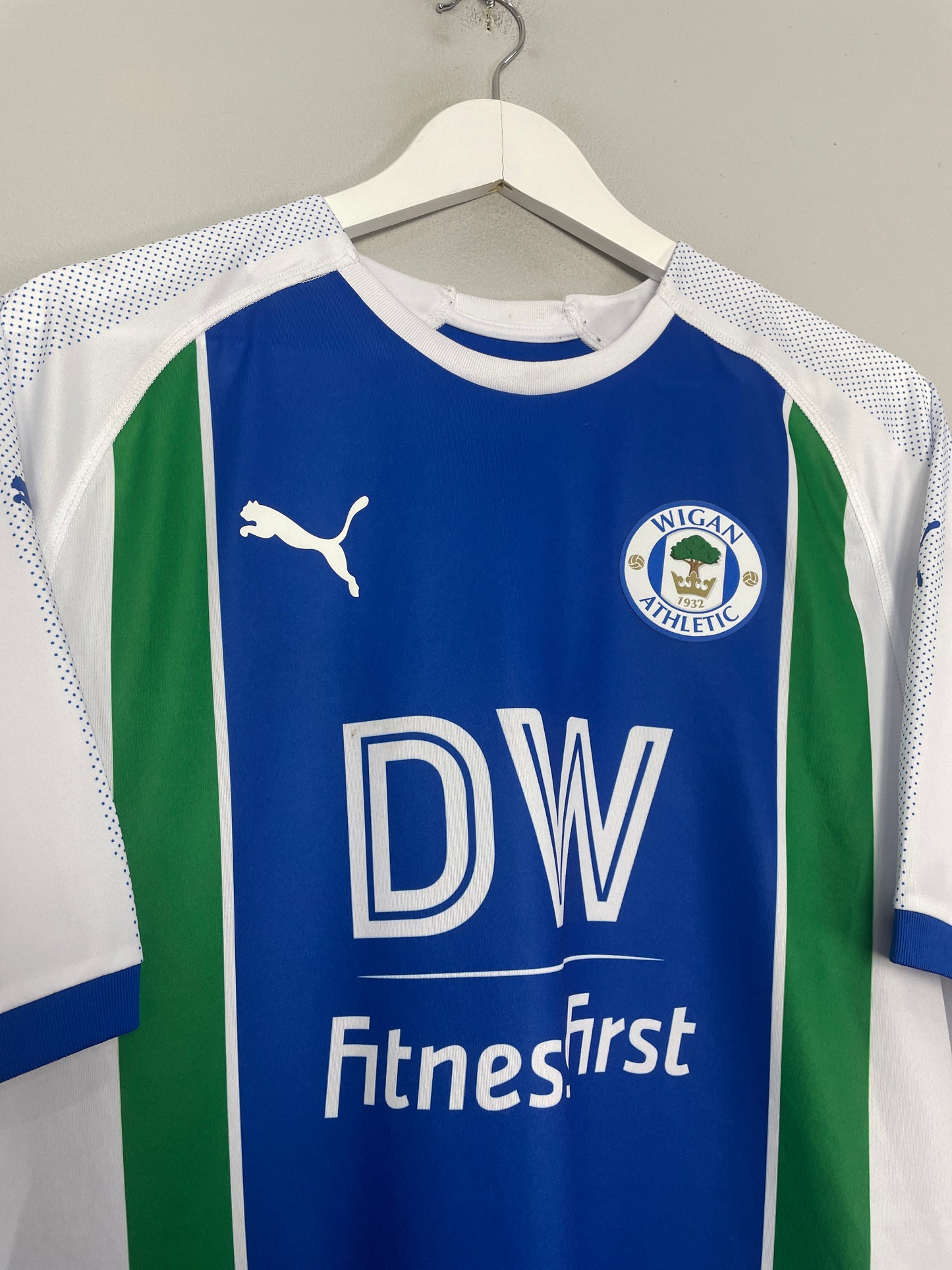 2018/19 WIGAN TABERNER #33 HOME SHIRT (XL) PUMA