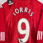 Shop 2010/12 LIVERPOOL TORRES #9 *BNWT* HOME SHIRT (XXL) ADIDAS, classic football shirts, vintage football shirts & retro soccer jerseys at Cult Kits