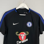 Shop 2018/19 CHELSEA TRAINING SHIRT (M) NIKE, classic football shirts, vintage football shirts & retro soccer jerseys at Cult Kits