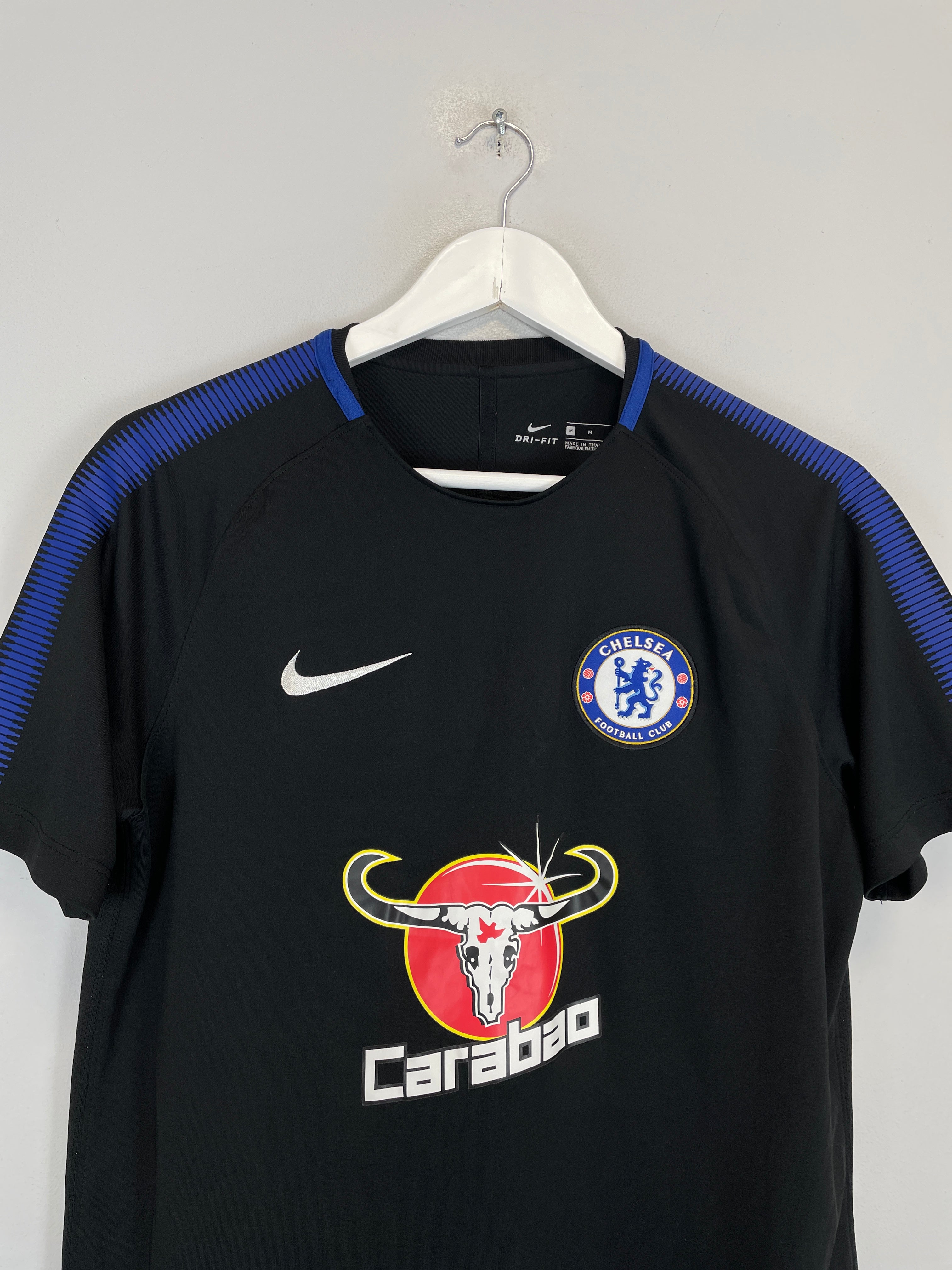 Shop 2018/19 CHELSEA TRAINING SHIRT (M) NIKE, classic football shirts, vintage football shirts & retro soccer jerseys at Cult Kits