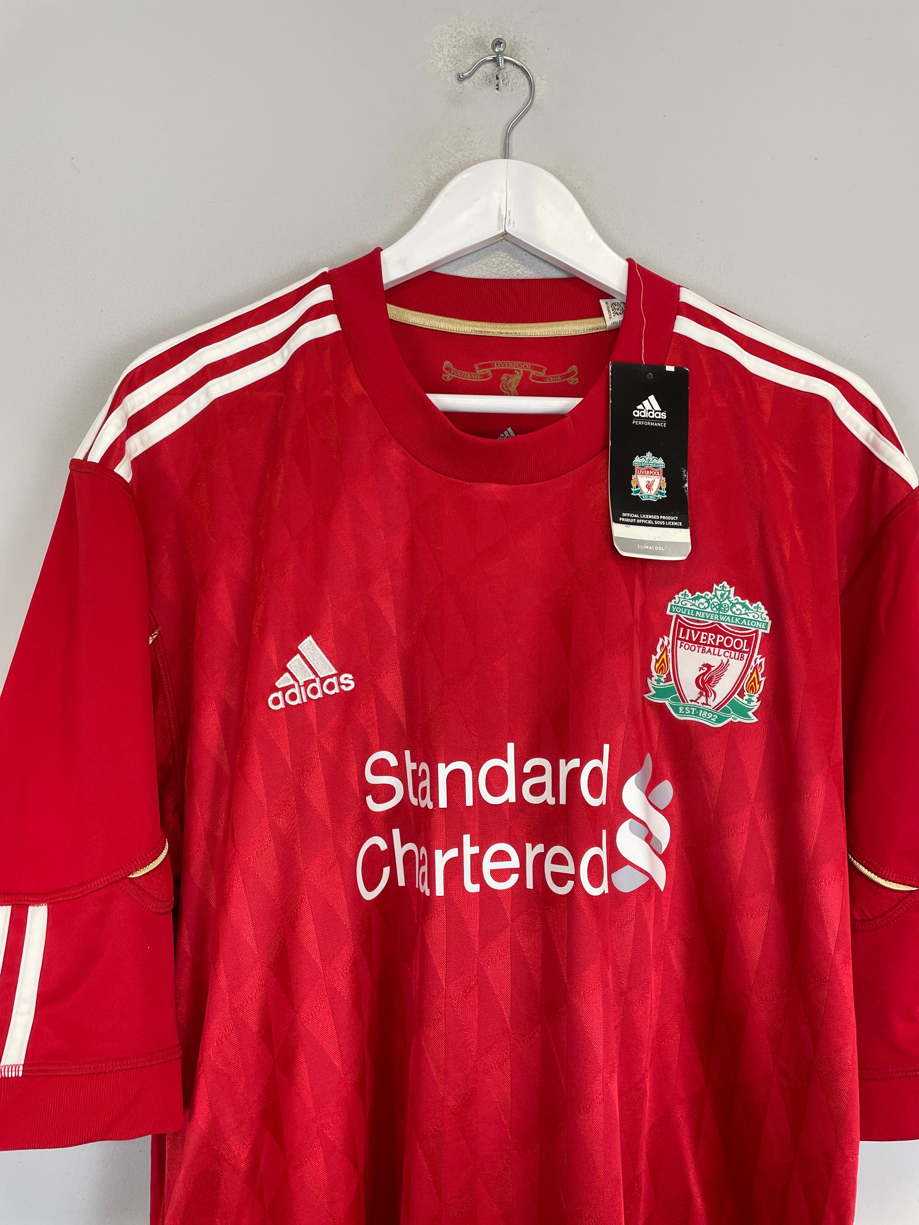 Shop 2010/12 LIVERPOOL TORRES #9 *BNWT* HOME SHIRT (XXL) ADIDAS, classic football shirts, vintage football shirts & retro soccer jerseys at Cult Kits