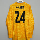 Shop 2019/20 AJAX ONANA #24 GK SHIRT (L) ADIDAS, classic football shirts, vintage football shirts & retro soccer jerseys at Cult Kits