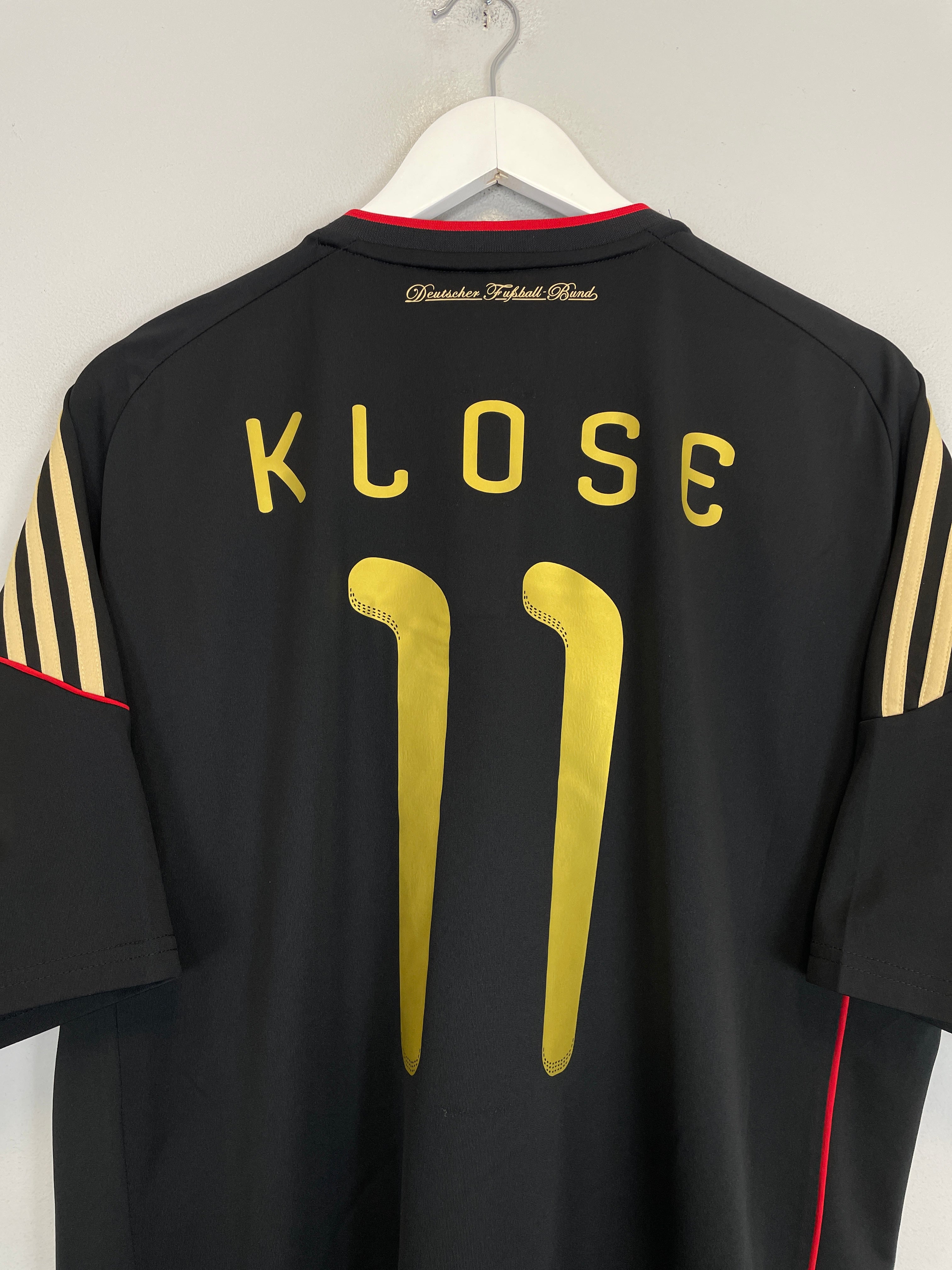 Shop 2010/11 GERMANY KLOSE #11 AWAY SHIRT (XL) ADIDAS, classic football shirts, vintage football shirts & retro soccer jerseys at Cult Kits