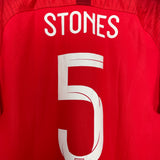 Shop 2018/19 ENGLAND STONES #5 *BNWT* AWAY SHIRT (XL) NIKE, classic football shirts, vintage football shirts & retro soccer jerseys at Cult Kits