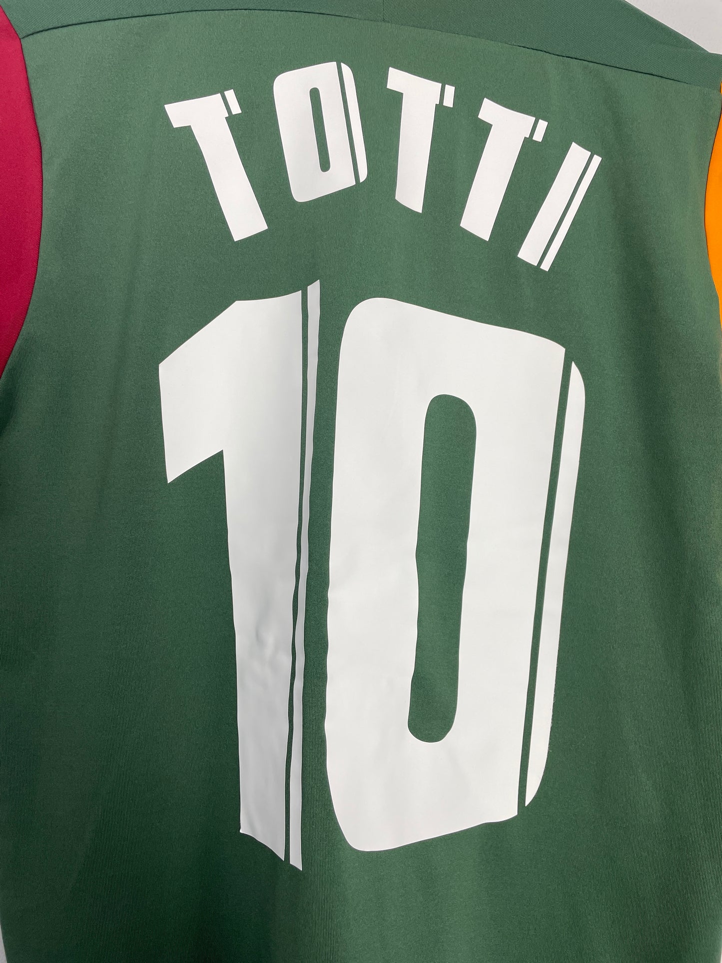 2005/06 ROMA TOTTI #10 AWAY SHIRT (M) DIADORA