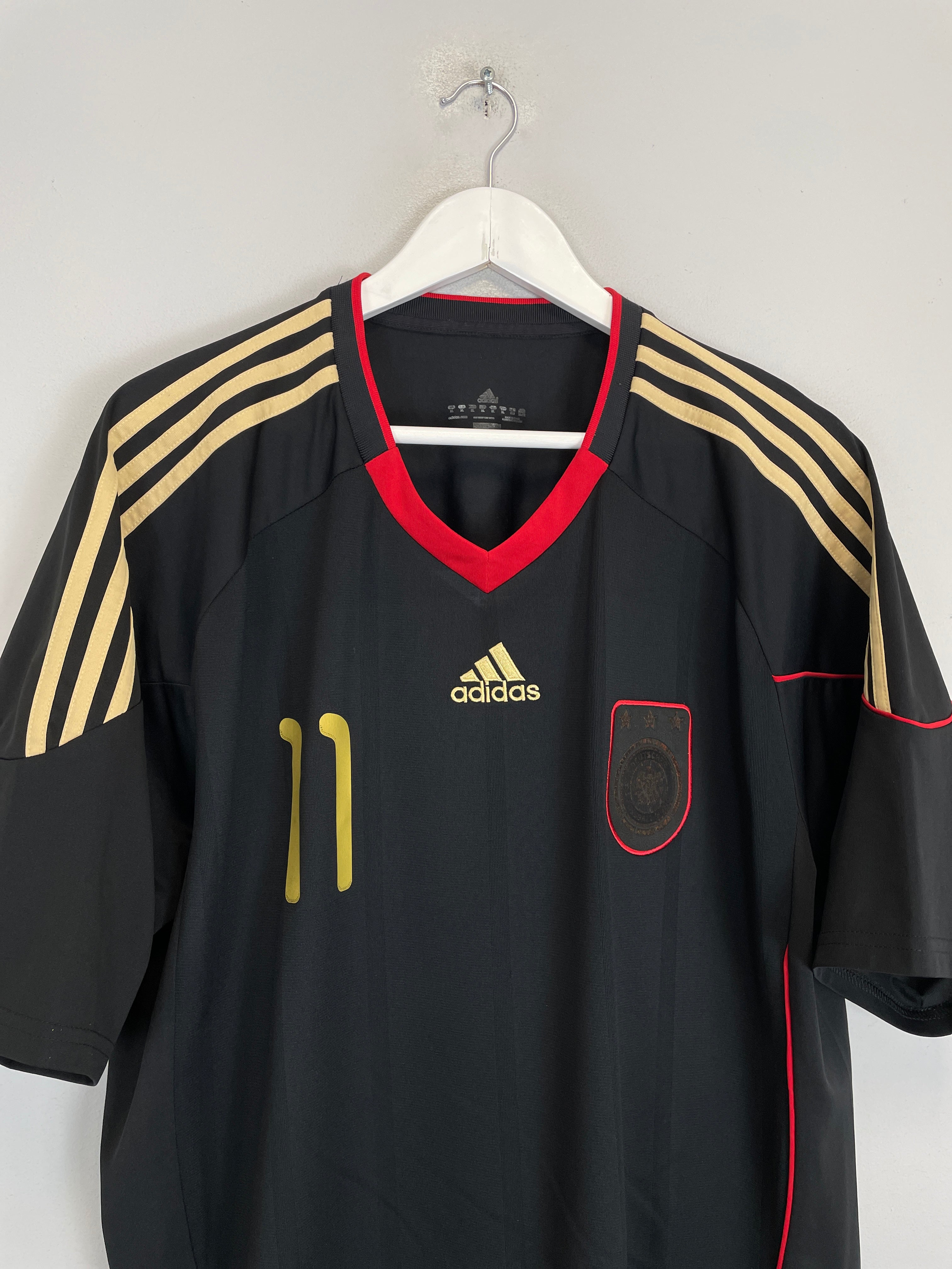 Shop 2010/11 GERMANY KLOSE #11 AWAY SHIRT (XL) ADIDAS, classic football shirts, vintage football shirts & retro soccer jerseys at Cult Kits