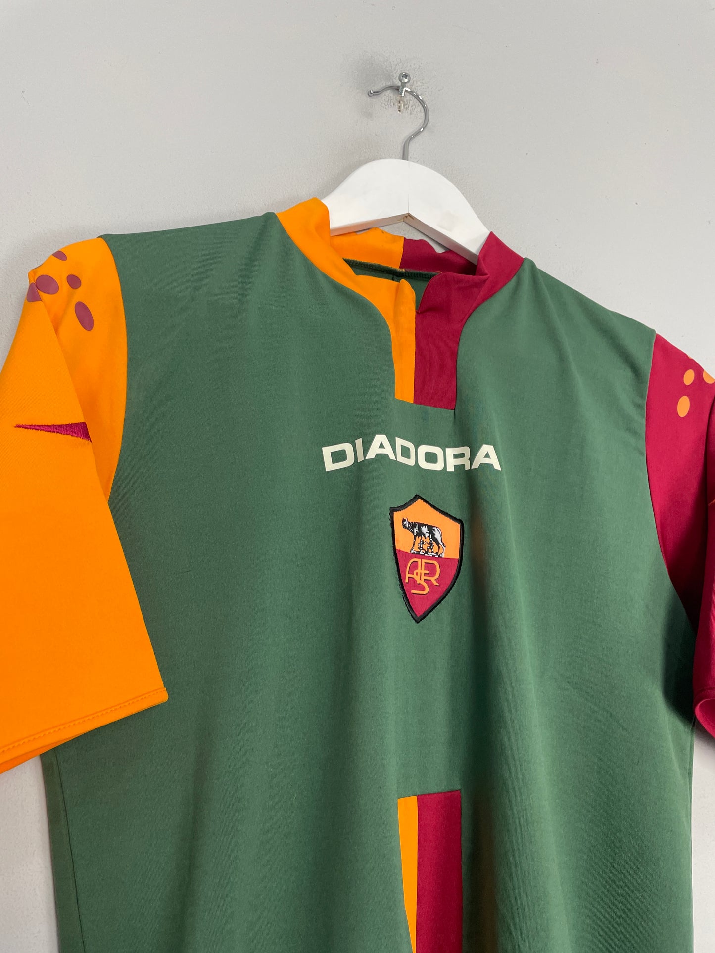 2005/06 ROMA TOTTI #10 AWAY SHIRT (M) DIADORA