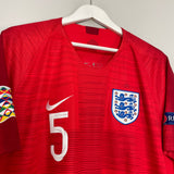 Shop 2018/19 ENGLAND STONES #5 *BNWT* AWAY SHIRT (XL) NIKE, classic football shirts, vintage football shirts & retro soccer jerseys at Cult Kits
