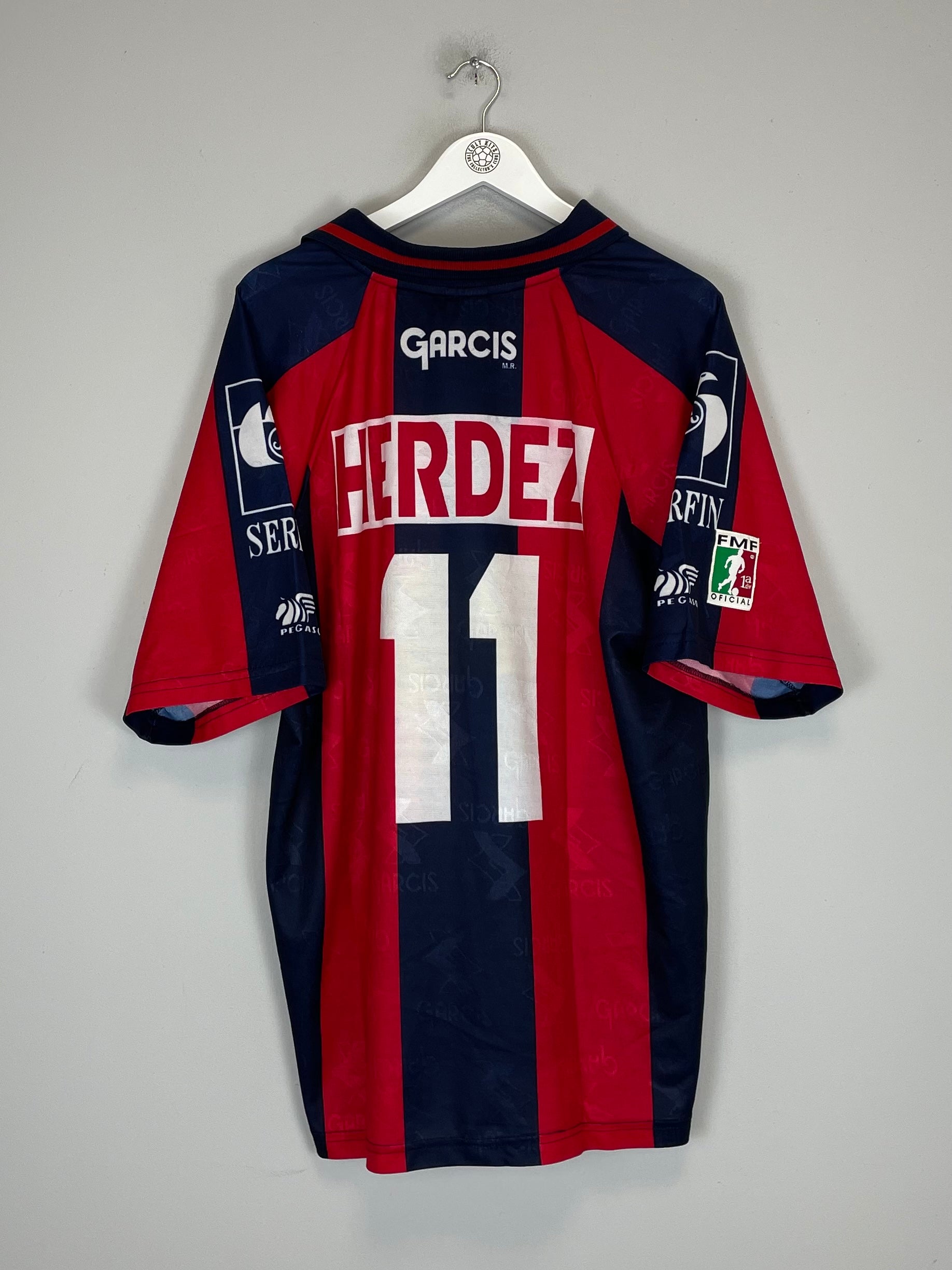 Shop 1997/98 ATLANTE #11 HOME SHIRT (XL) GARCIS, classic football shirts, vintage football shirts & retro soccer jerseys at Cult Kits