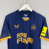 Shop 2022/23 NEWCASTLE UNITED BOTMAN #4 AWAY SHIRT (L) CASTORE, classic football shirts, vintage football shirts & retro soccer jerseys at Cult Kits