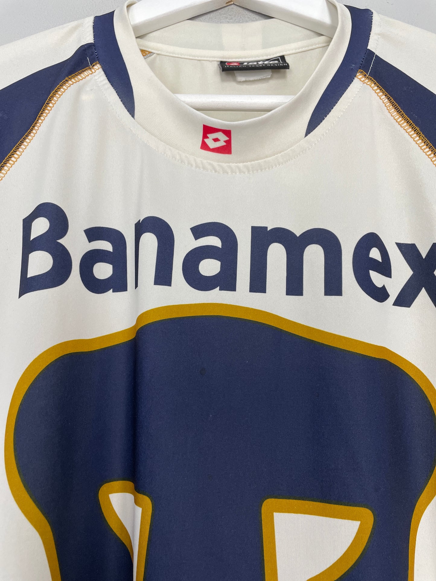 2002/03 UNAM PUMAS LEANDRO #7 HOME SHIRT (XL) LOTTO