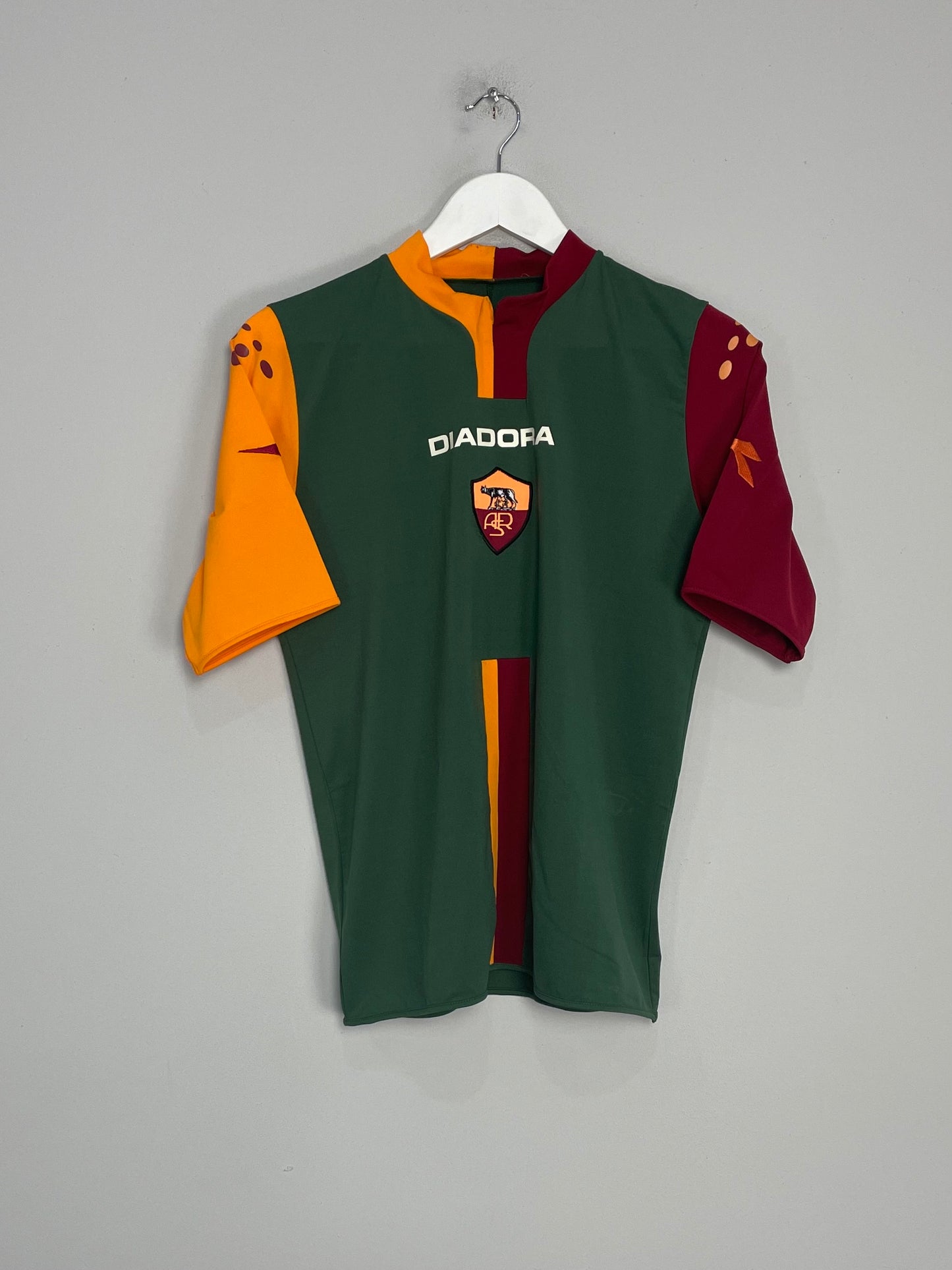 2005/06 ROMA TOTTI #10 AWAY SHIRT (M) DIADORA