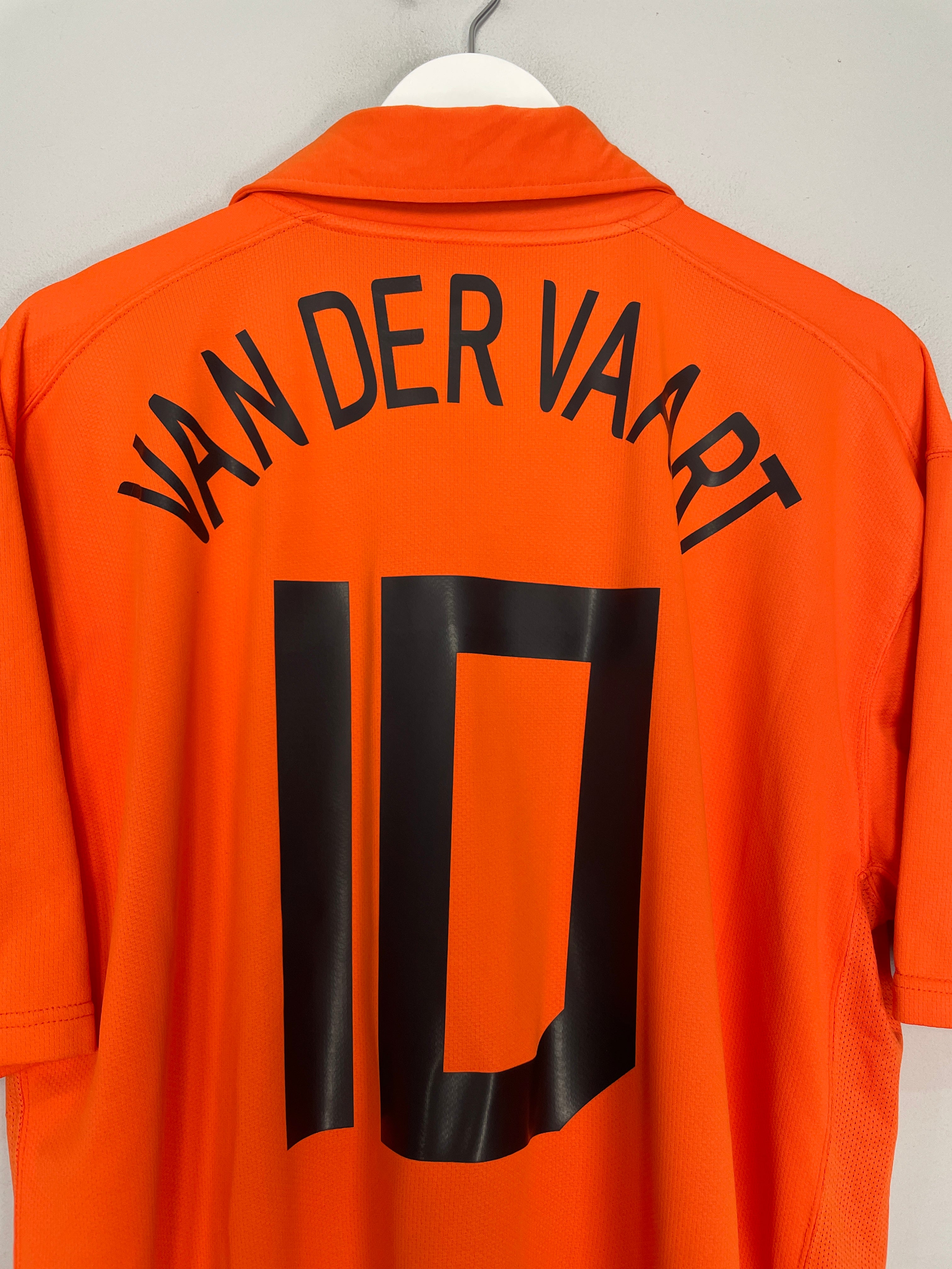 Shop 2006/08 NETHERLANDS VAN DER VAART #10 HOME SHIRT (XXL) NIKE, classic football shirts, vintage football shirts & retro soccer jerseys at Cult Kits