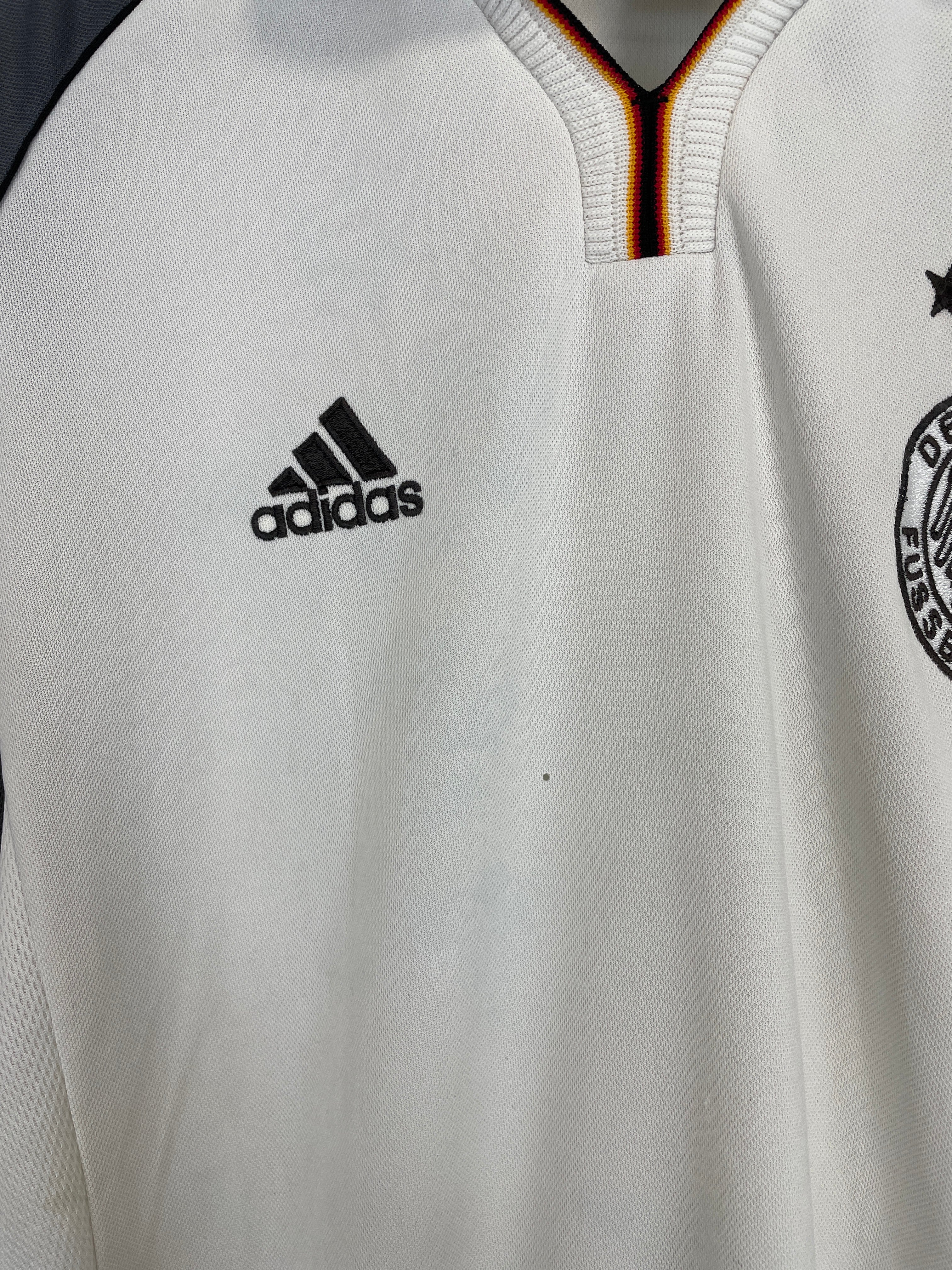 Shop 2000/02 GERMANY HOME SHIRT (M) ADIDAS, classic football shirts, vintage football shirts & retro soccer jerseys at Cult Kits