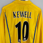 Shop 2000/02 LEEDS UNITED KEWELL #10 L/S AWAY SHIRT (L) NIKE, classic football shirts, vintage football shirts & retro soccer jerseys at Cult Kits