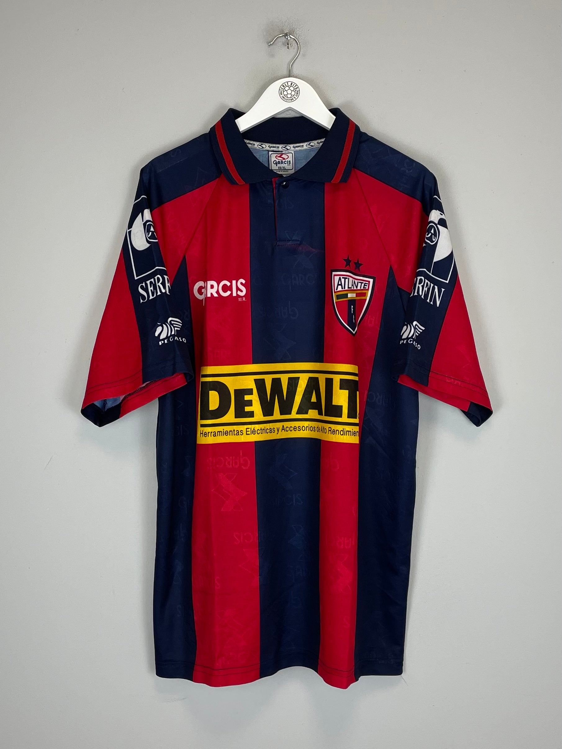 Shop 1997/98 ATLANTE #11 HOME SHIRT (XL) GARCIS, classic football shirts, vintage football shirts & retro soccer jerseys at Cult Kits