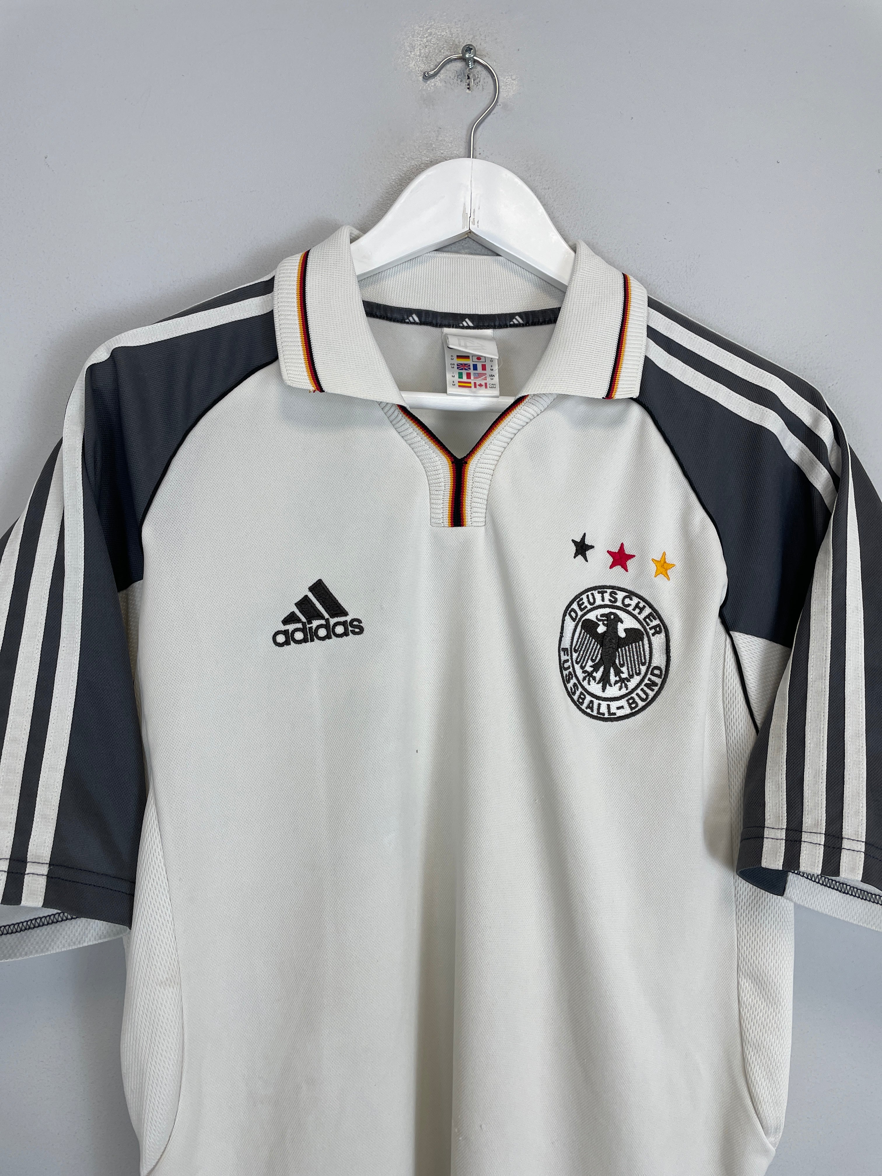 Shop 2000/02 GERMANY HOME SHIRT (M) ADIDAS, classic football shirts, vintage football shirts & retro soccer jerseys at Cult Kits