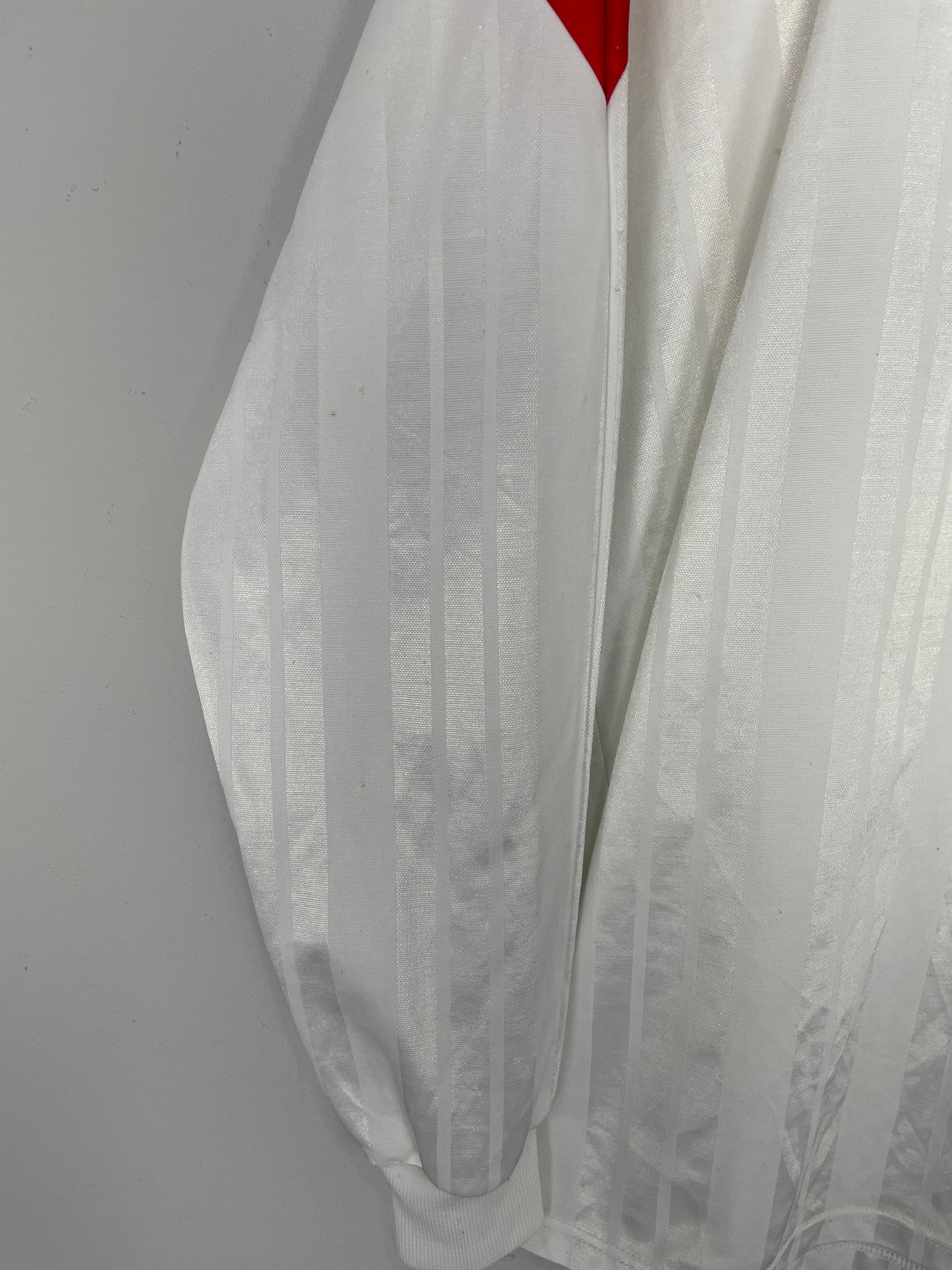 Shop 1992/94 RANGERS *PLAYER ISSUE* L/S AWAY SHIRT (XL) ADIDAS, classic football shirts, vintage football shirts & retro soccer jerseys at Cult Kits