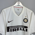 Shop 2008/09 INTER MILAN IBRAHIMOVIC #8 AWAY SHIRT (XL) NIKE, classic football shirts, vintage football shirts & retro soccer jerseys at Cult Kits