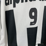 Shop 2000 SANTOS #9 HOME SHIRT (XL) UMBRO, classic football shirts, vintage football shirts & retro soccer jerseys at Cult Kits