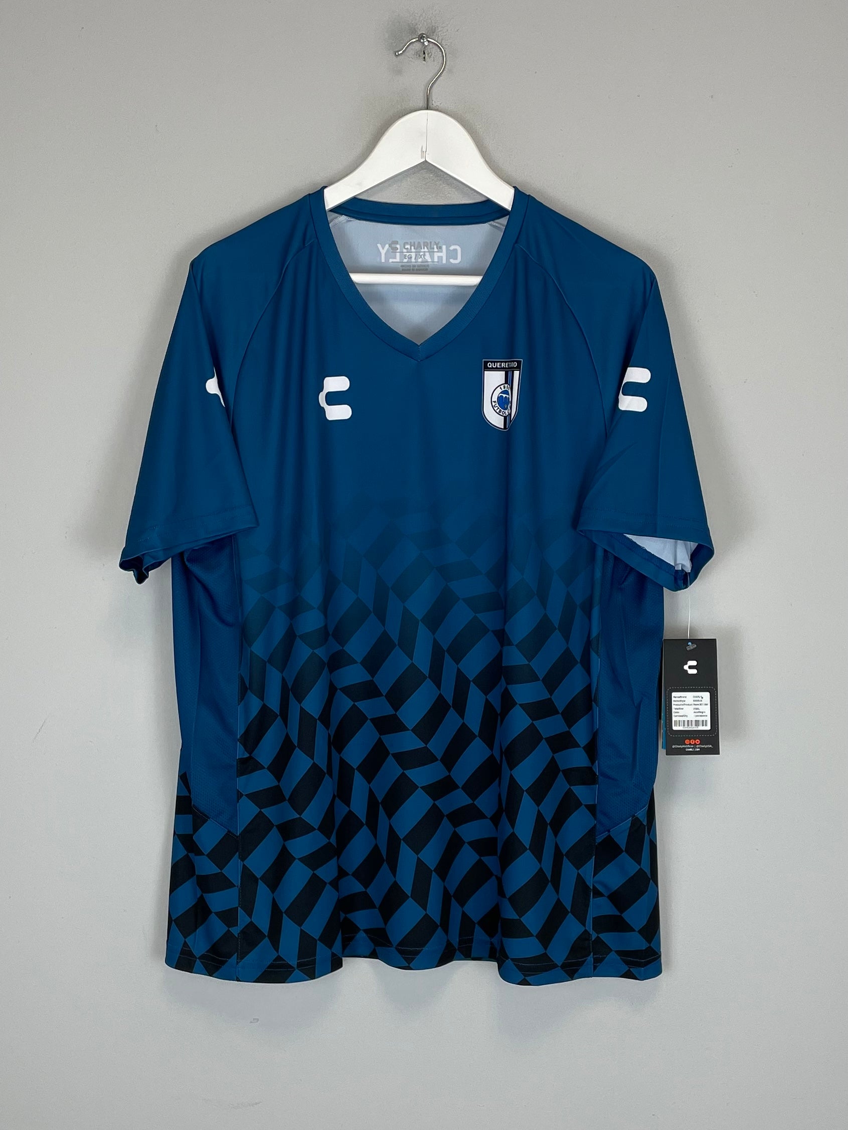 Shop 2021/22 QUERETARO *BNWT* TRAINING SHIRT (XL) CHARLY, classic football shirts, vintage football shirts & retro soccer jerseys at Cult Kits