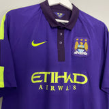 Shop 2014/15 MANCHESTER CITY THIRD SHIRT (XL) NIKE, classic football shirts, vintage football shirts & retro soccer jerseys at Cult Kits