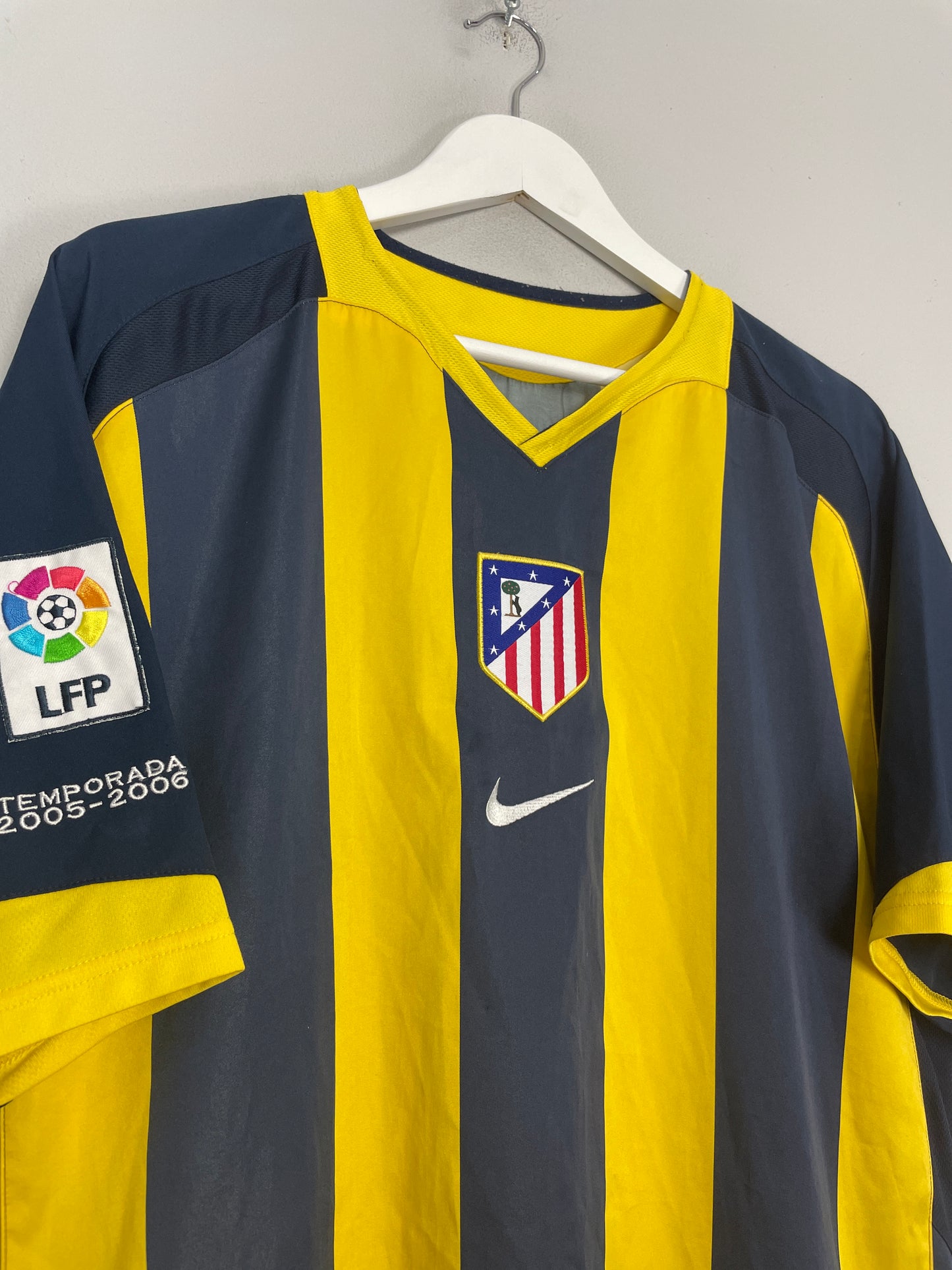 2005/06 ATLETICO MADRID F.TORRES #9 AWAY SHIRT (L) NIKE