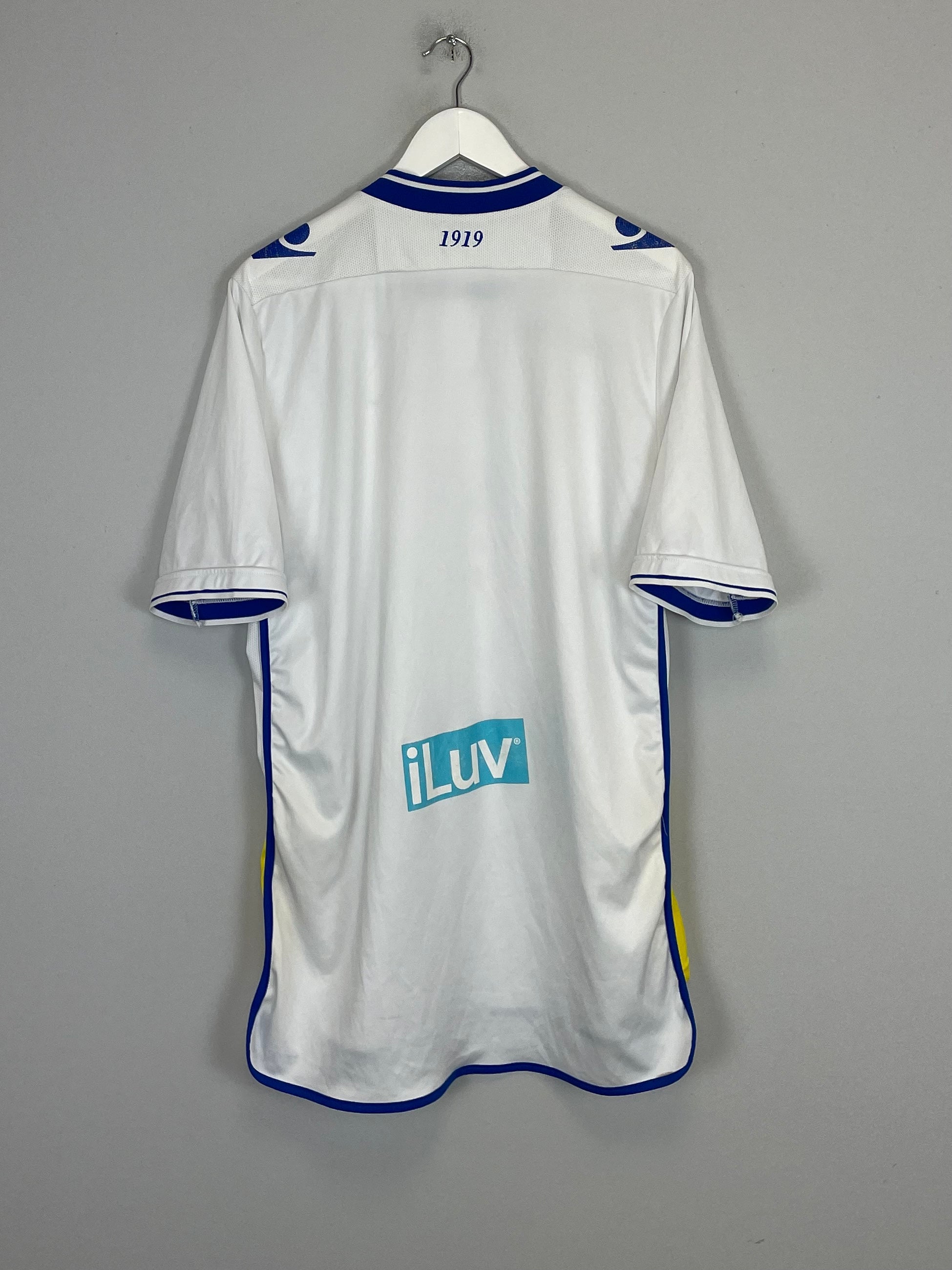 Shop 2012/13 LEEDS UNITED HOME SHIRT (XXL) MACRON, classic football shirts, vintage football shirts & retro soccer jerseys at Cult Kits
